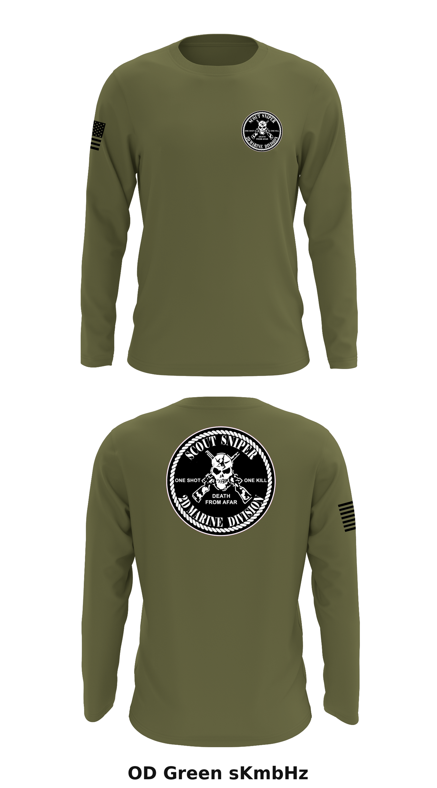1st BN 2nd MAR DIV Store 1 Core Men's LS Performance Tee - sKmbHz