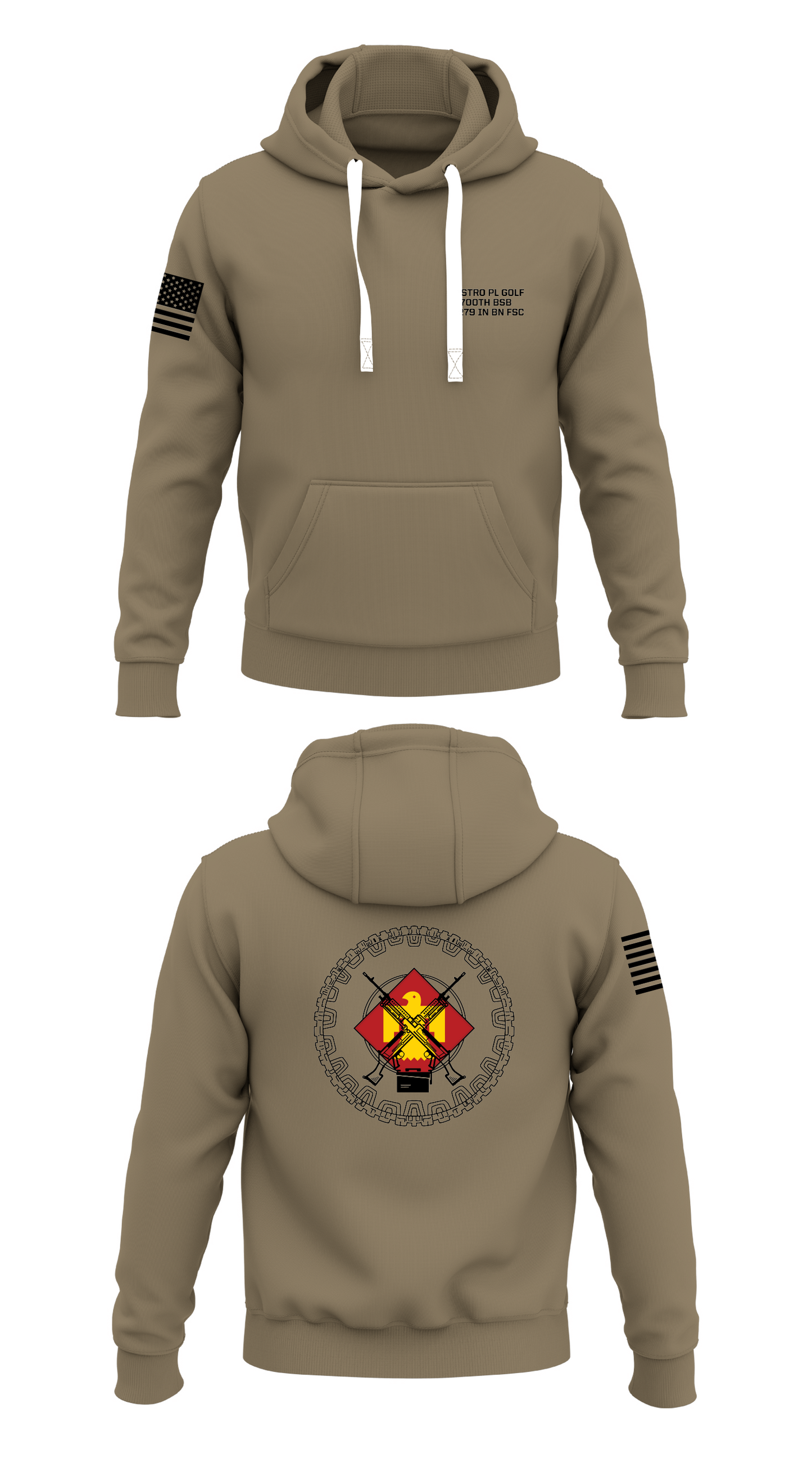 Distro Pl Golf 7th BSB Store 1 Core Men's Hooded Performance Sweatshirt - 57543791341