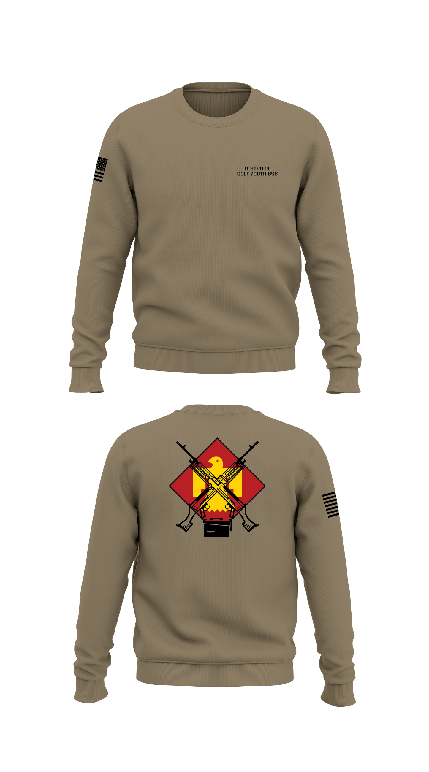 Distro Pl Golf 700th BSB Store 1 Core Men's Crewneck Performance Sweatshirt - 47958341476