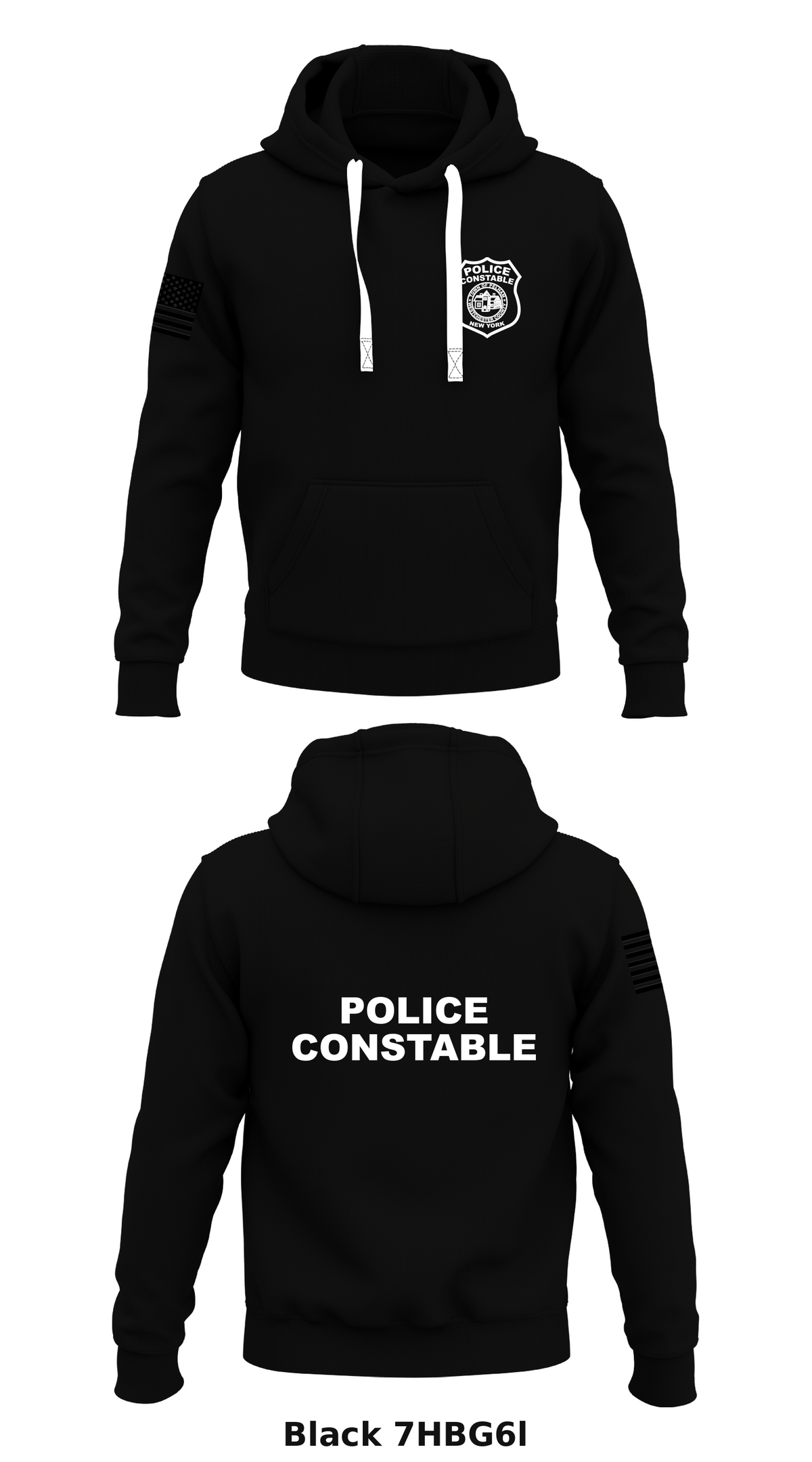 Police constable Store 1 Core Men's Hooded Performance Sweatshirt - 7HBG6l