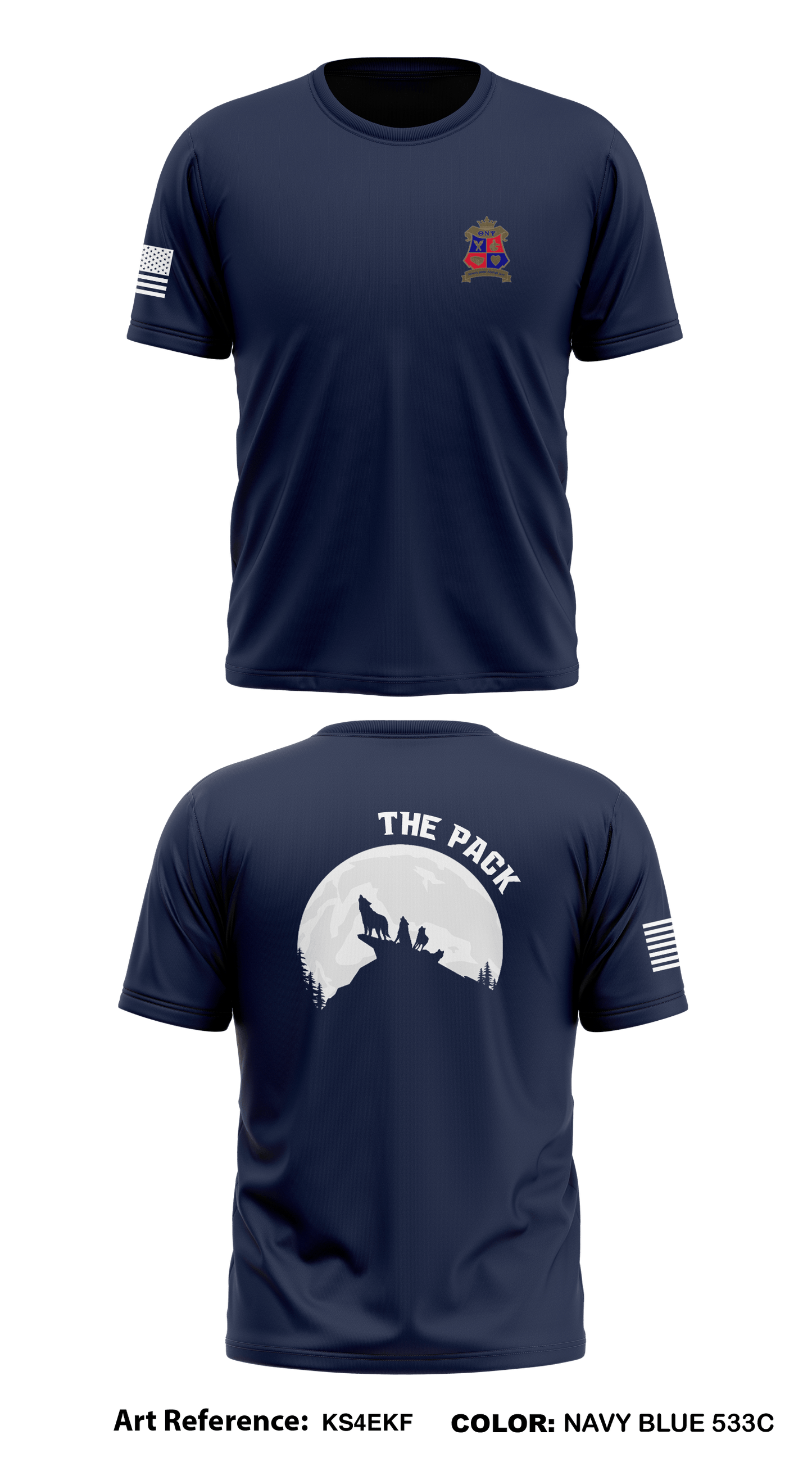Theta Nu Psi Military Fraternity Inc Store 1 Core Men's SS Performance Tee - kS4eKf