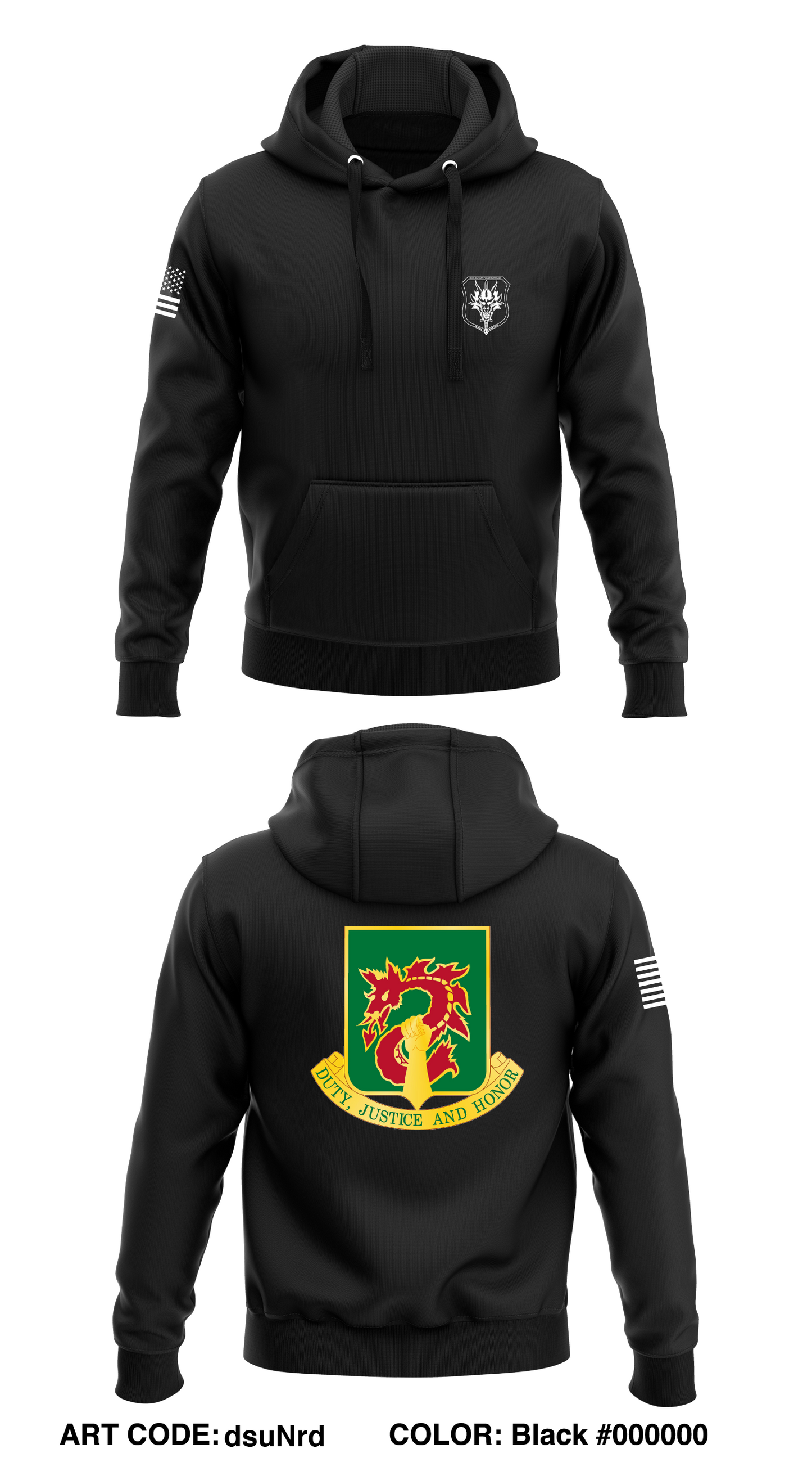 54th MP BN Store 1 Core Men's Hooded Performance Sweatshirt - dsuNrd