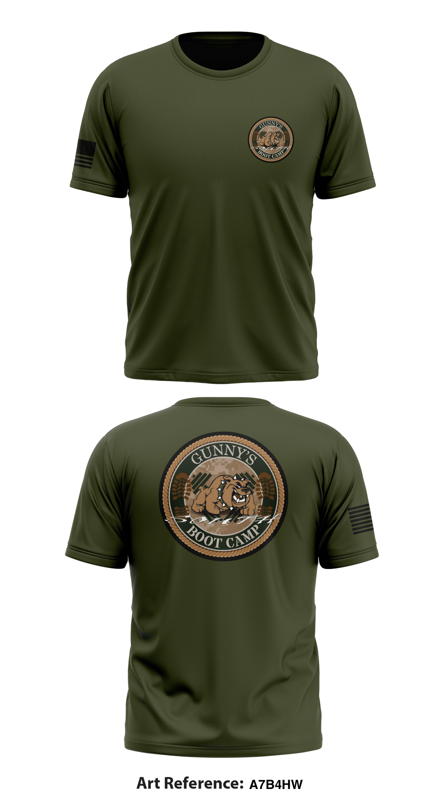 Gunny's South Store 1 Core Men's SS Performance Tee - A7B4HW