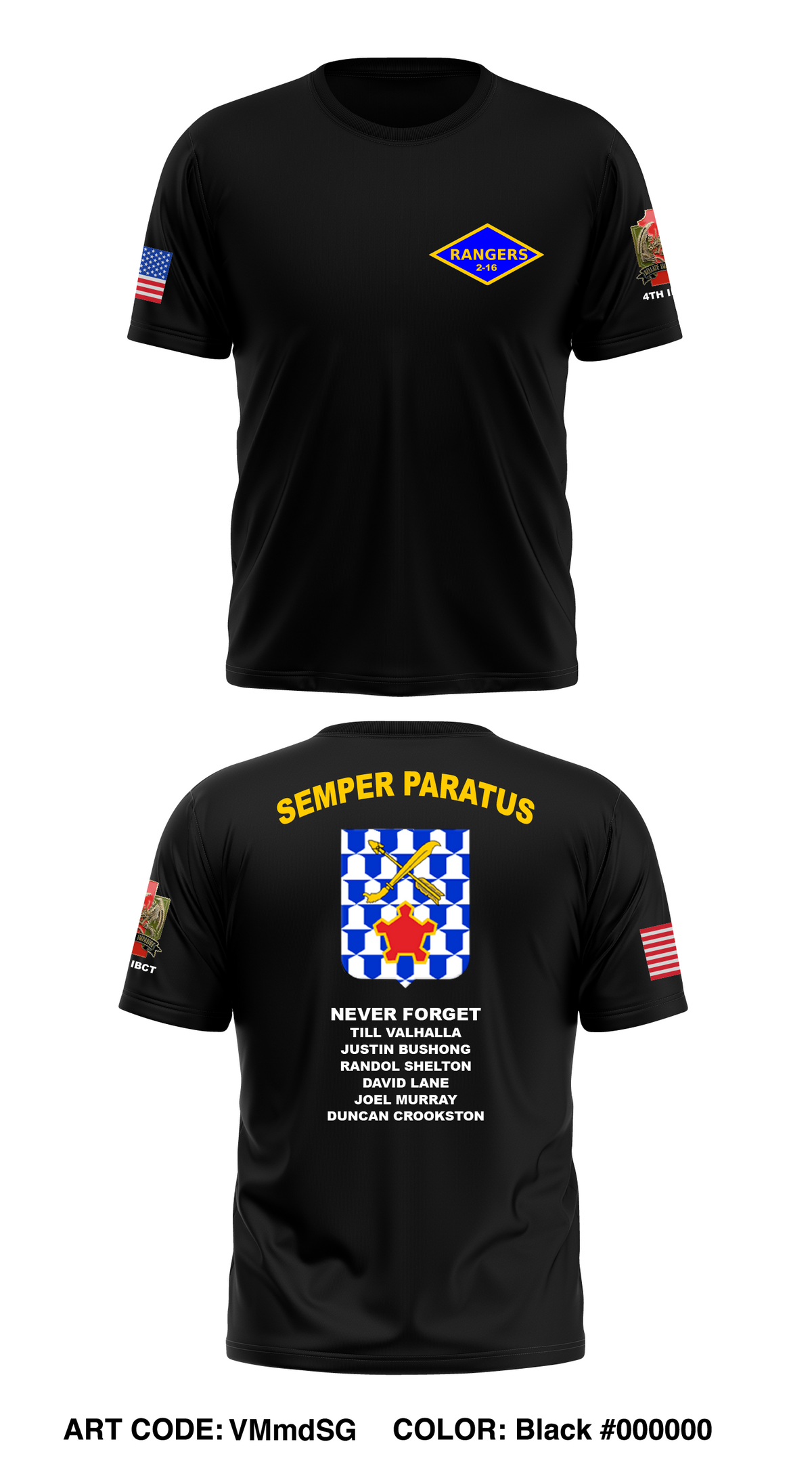 C Co, 2-16 rangers Store 1 Core Men's SS Performance Tee - VMmdSG