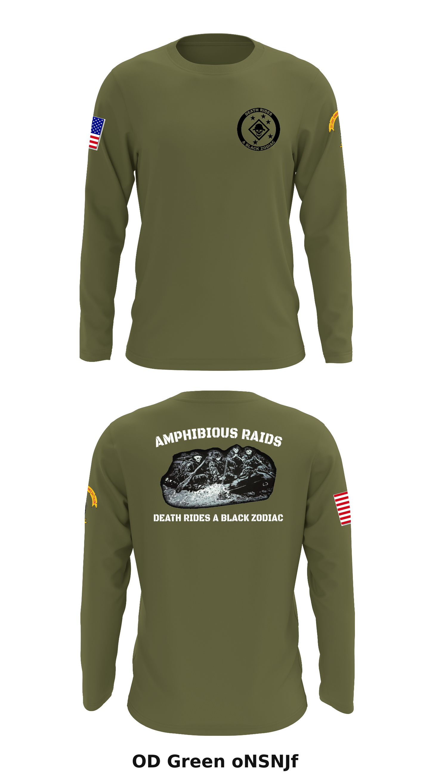 C Co, 1st LAR BN Store 1 Core Men's LS Performance Tee - oNSNJf