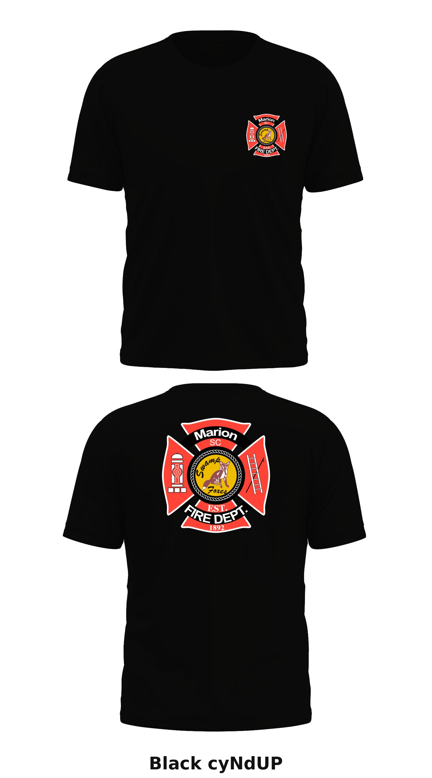 Marion City Fire Rescue Store 1 Core Men s SS Performance Tee