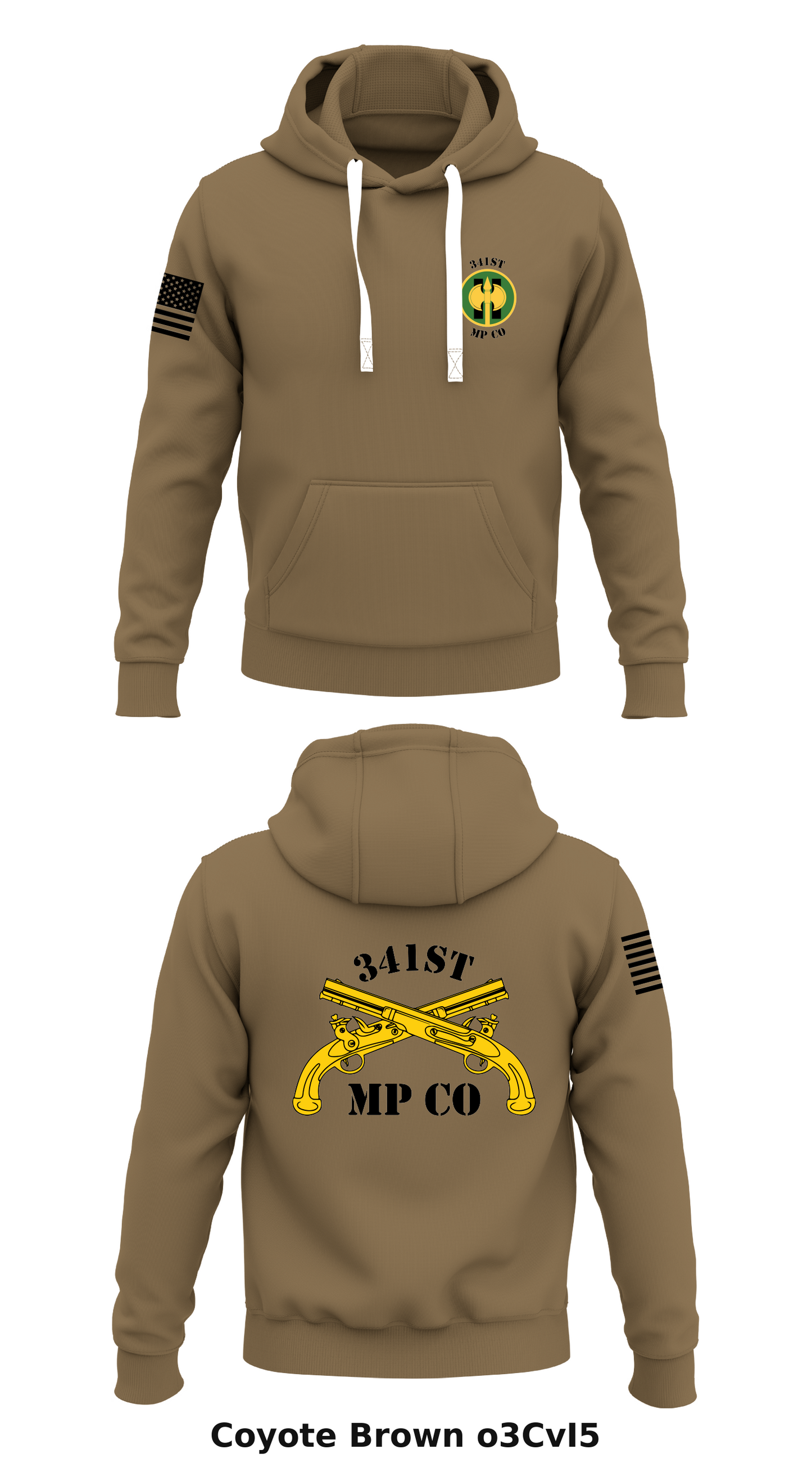 341st MP CO Store 1 Core Men's Hooded Performance Sweatshirt - o3CvI5