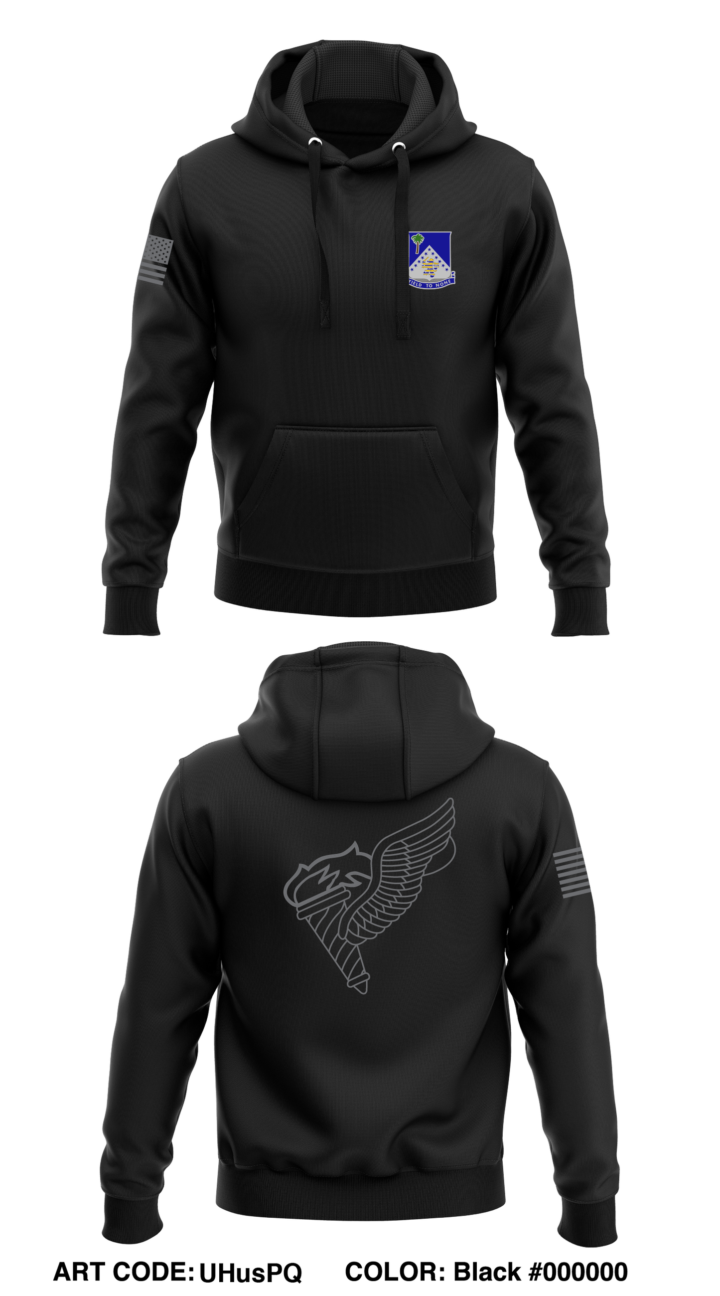 B Co 1/125 Det 19 Store 1 Core Men's Hooded Performance Sweatshirt - 36WvIG