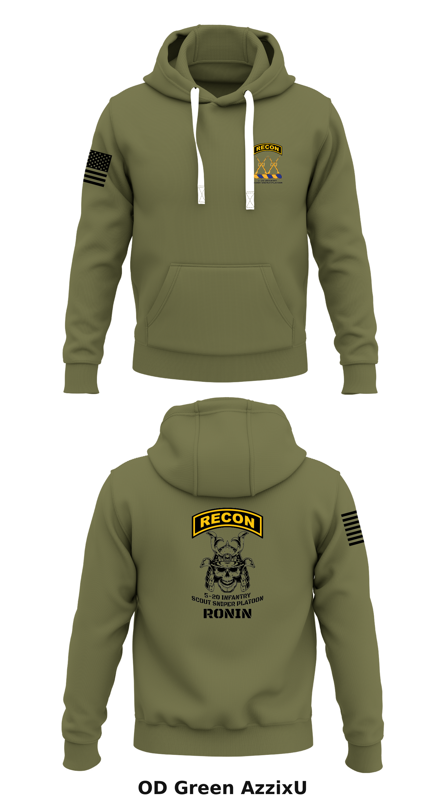 5-20 INFANTRY SCOUT/SNIPER PLATOON Store 1 Core Men's Hooded Performance Sweatshirt - AzzixU