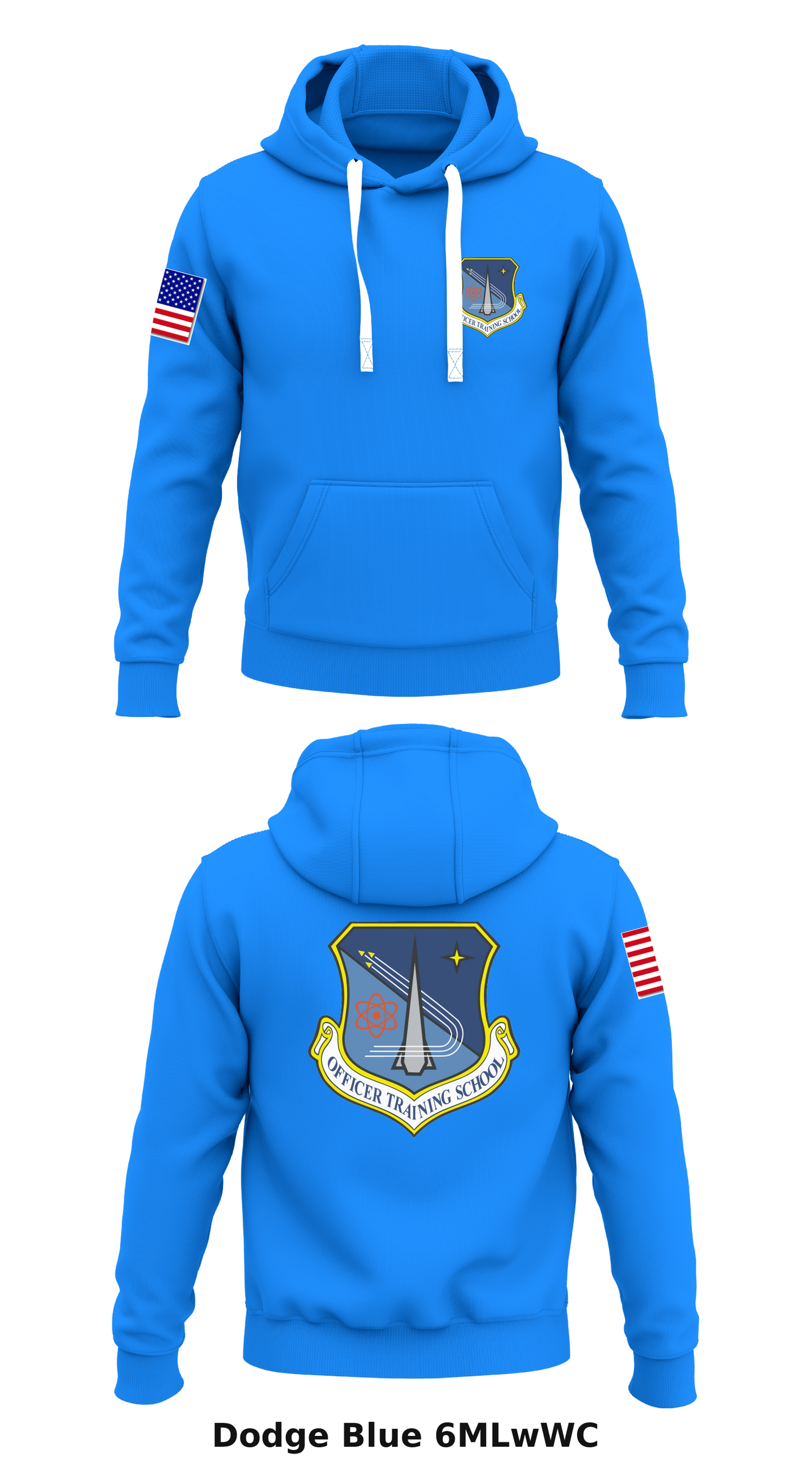 Officer Training School Store 1 Core Men's Hooded Performance Sweatshirt - 6MLwWC