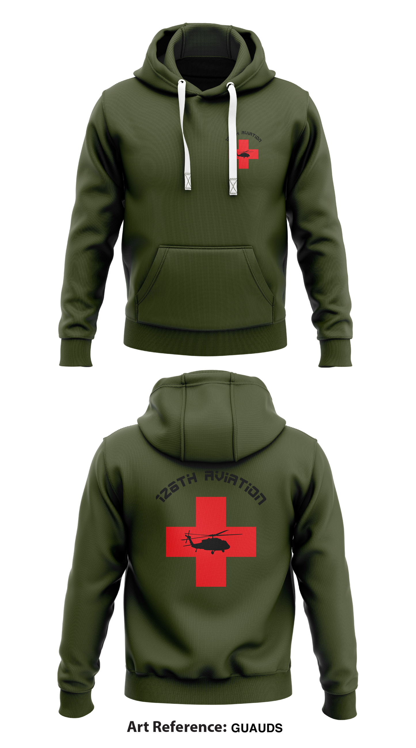 126th Aviation Store 1 Core Men's Hooded Performance Sweatshirt - gUAUdS
