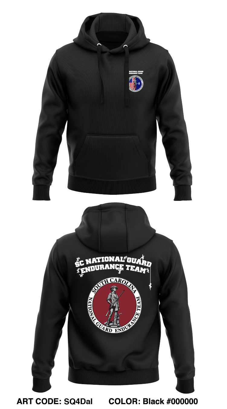 SC National Guard Endurance Team Store 1 Core Men's Hooded Performance Sweatshirt - SQ4DaI