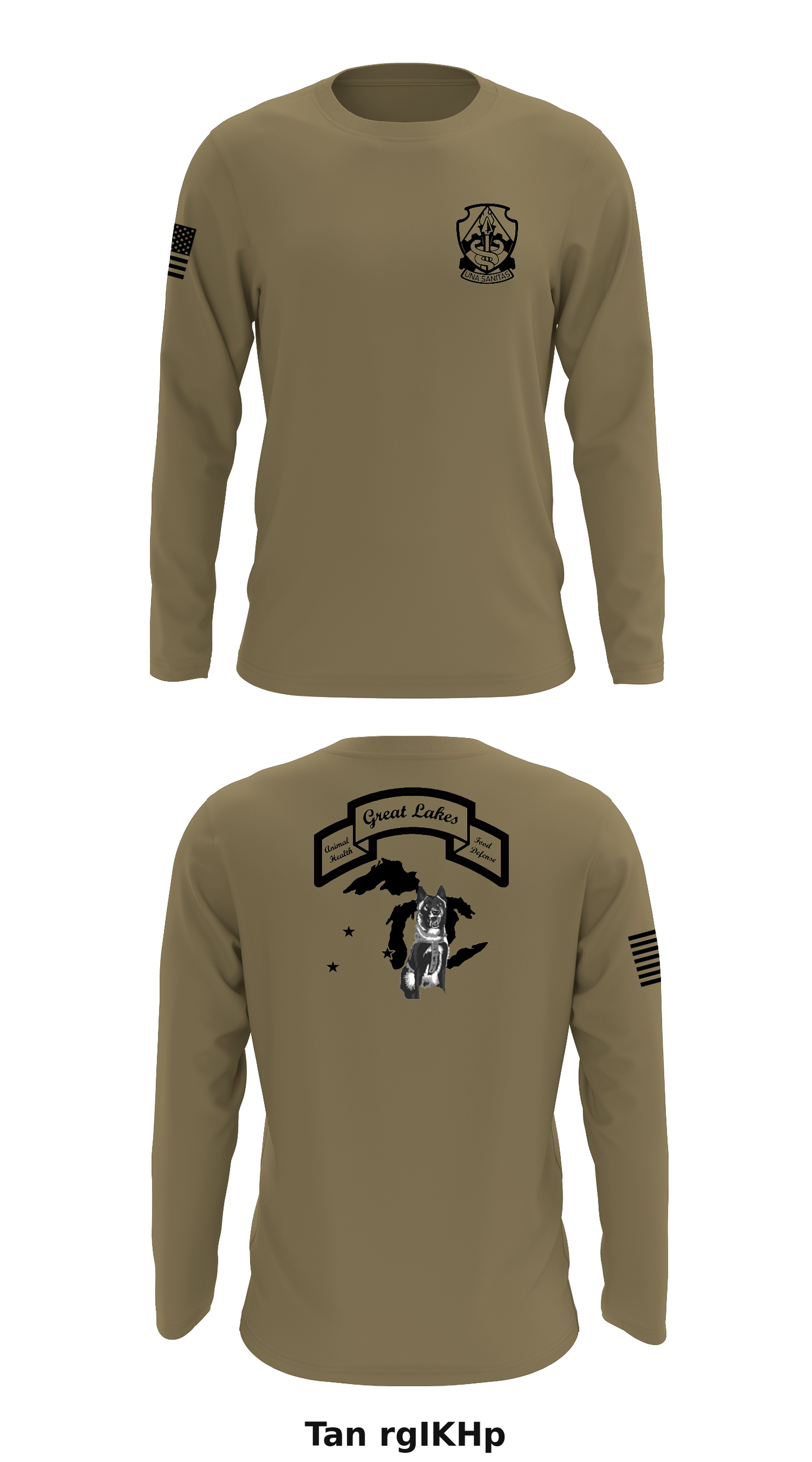 Great lakes branch Store 1 Core Men's LS Performance Tee - rgIKHp