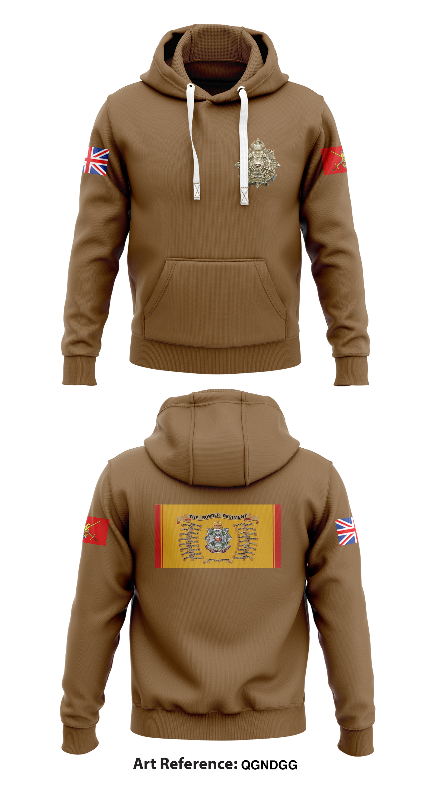 Border Regiment Store 1 Core Men's Hooded Performance Sweatshirt - QGNDGg