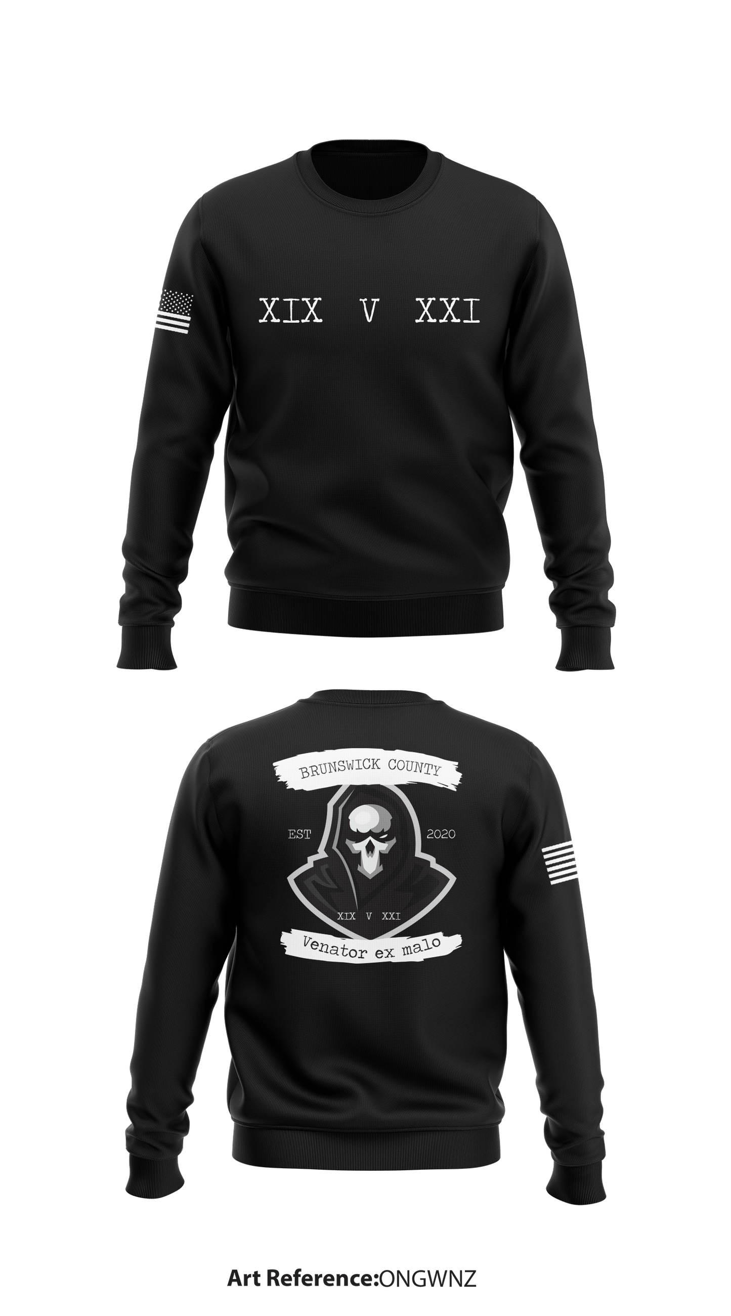 Selective Enforcement Unit Store 1 Core Men's Crewneck Performance Sweatshirt - onGWnZ