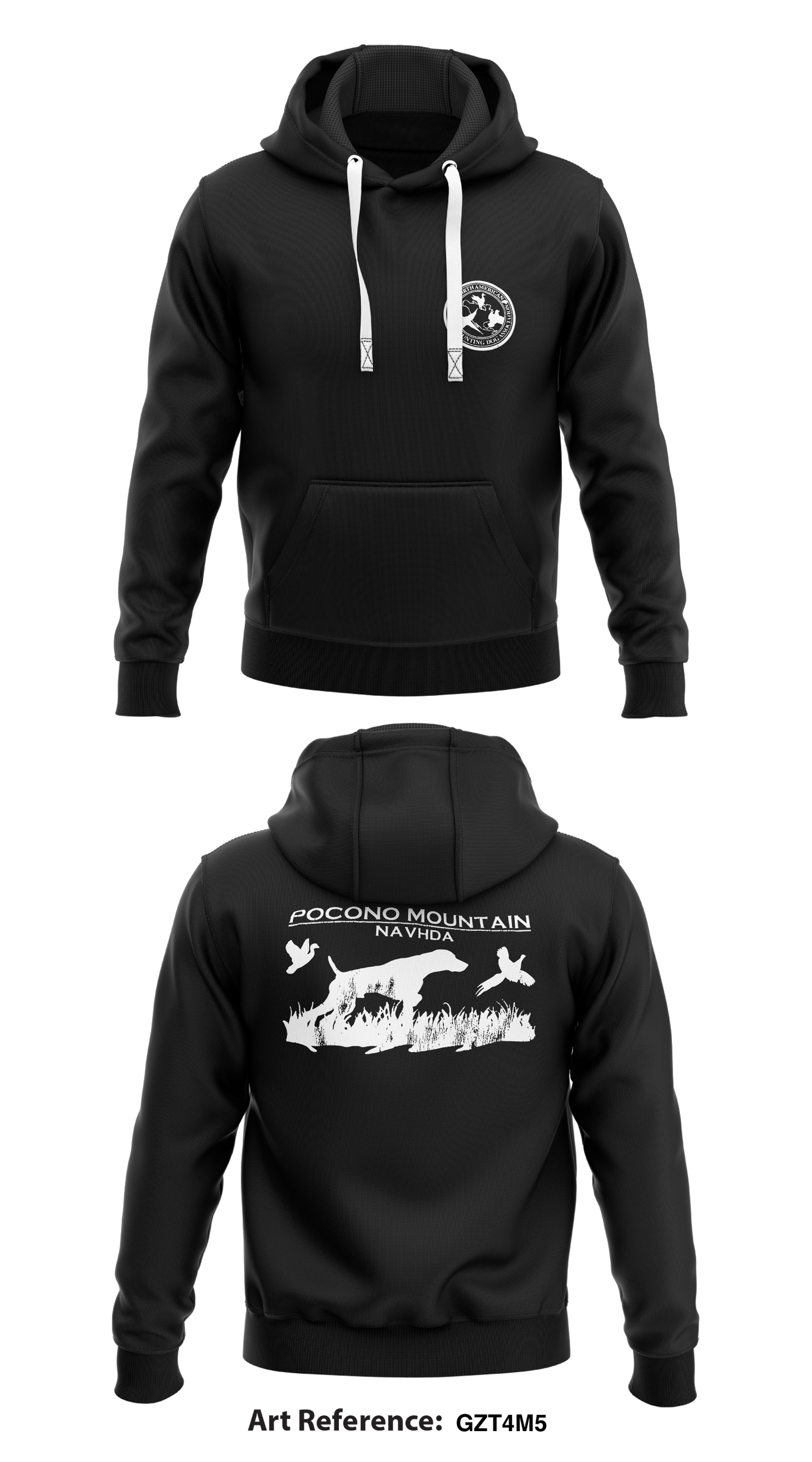 Pocono mountain NAVHDA Store 1 Core Men's Hooded Performance Sweatshirt - Gzt4M5