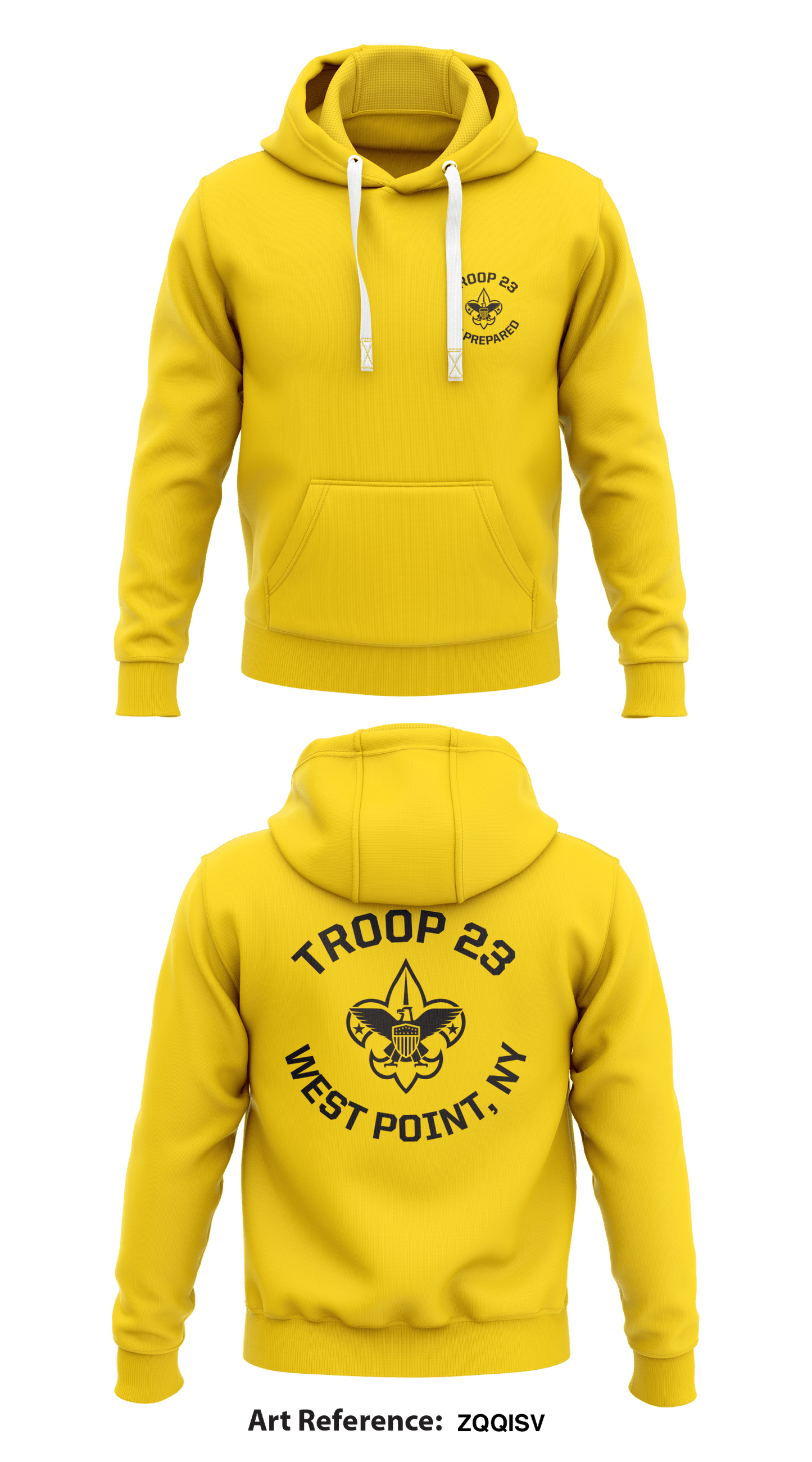 Scouts BSA Troop 23 Store 1 Core Men's Hooded Performance Sweatshirt - ZQqISV
