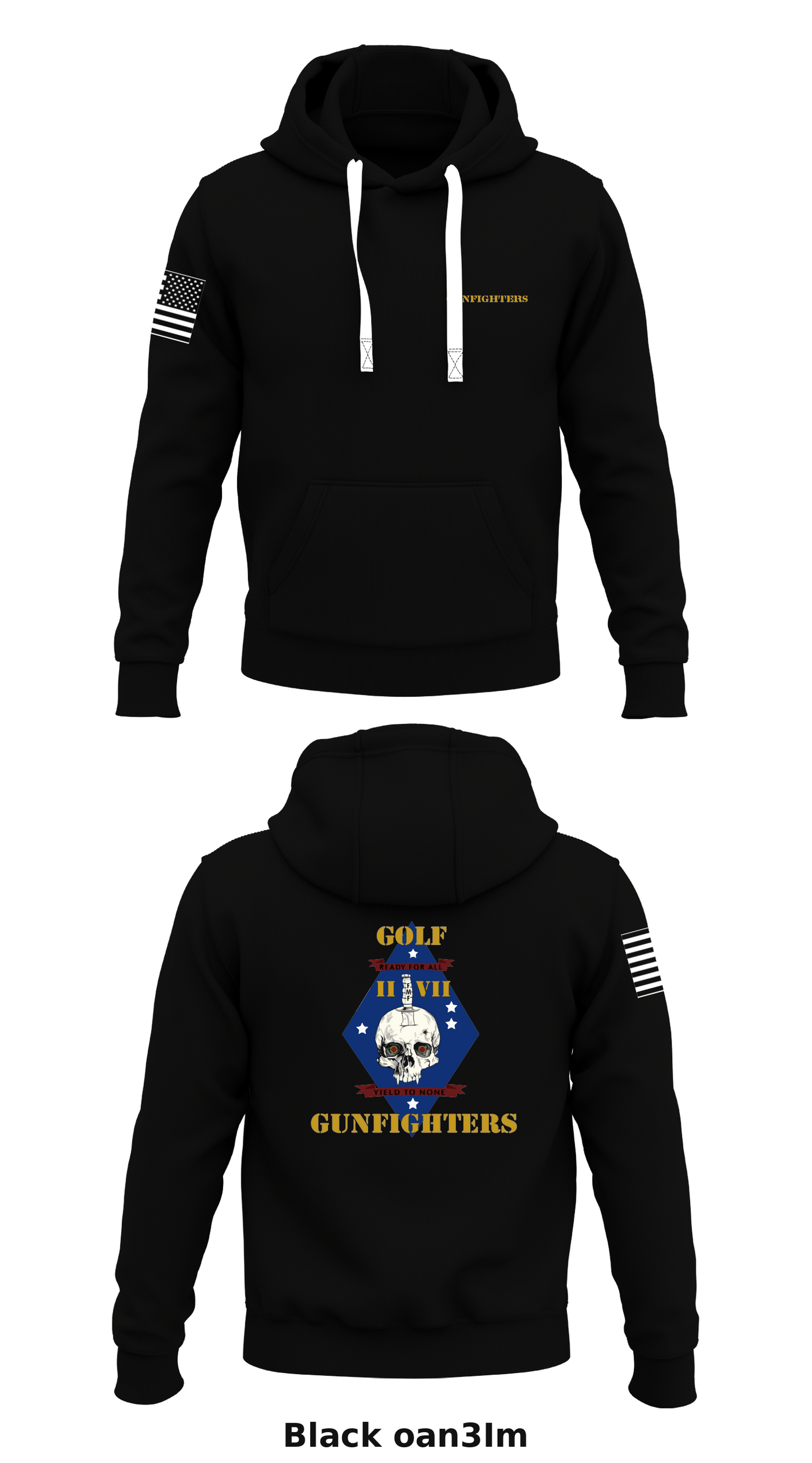 Gunfighter 2/7 Store 1 Core Men's Hooded Performance Sweatshirt - oan3Im