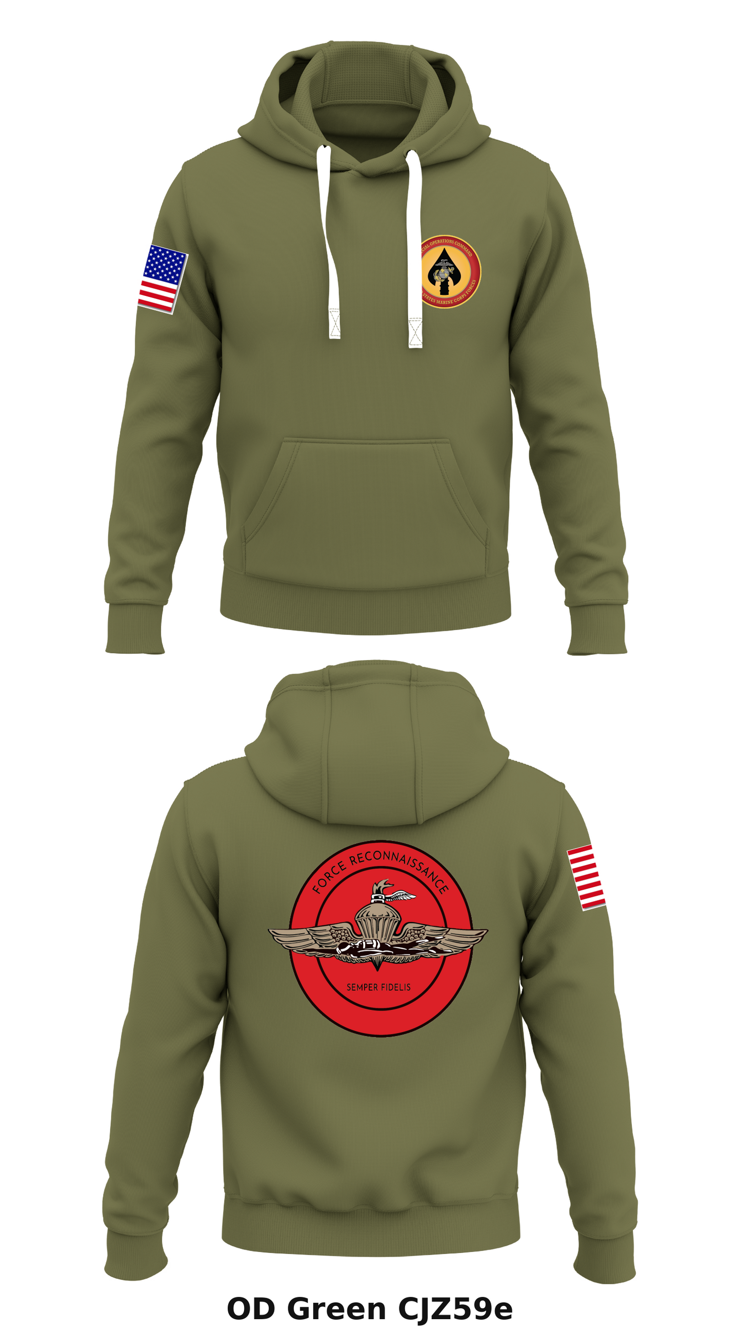 Marsoc Raiders Store 1 Core Men's Hooded Performance Sweatshirt - CJZ59e