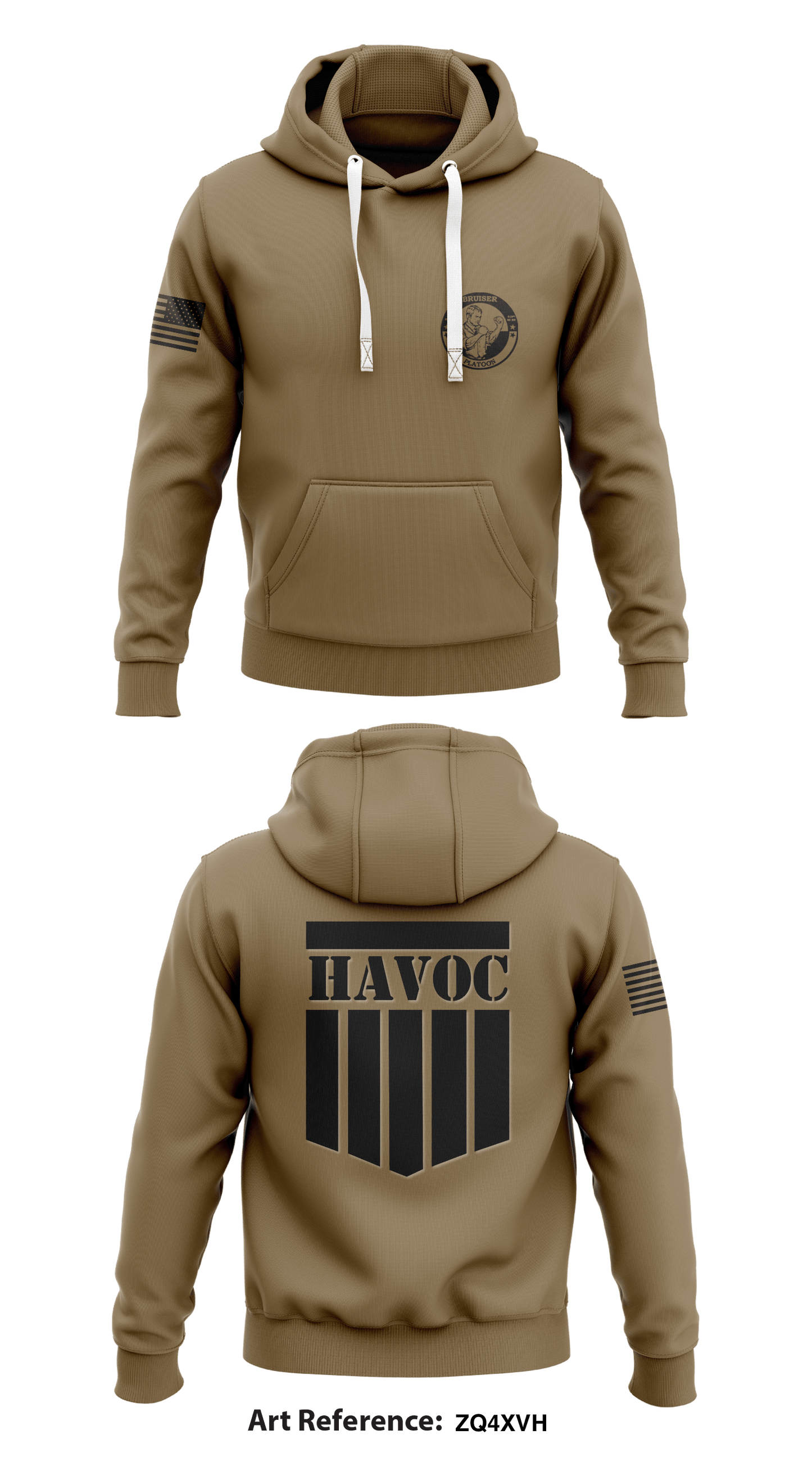 Bruiser PLT 519th E-MI BN Store 1 Core Men's Hooded Performance Sweatshirt - zQ4XvH