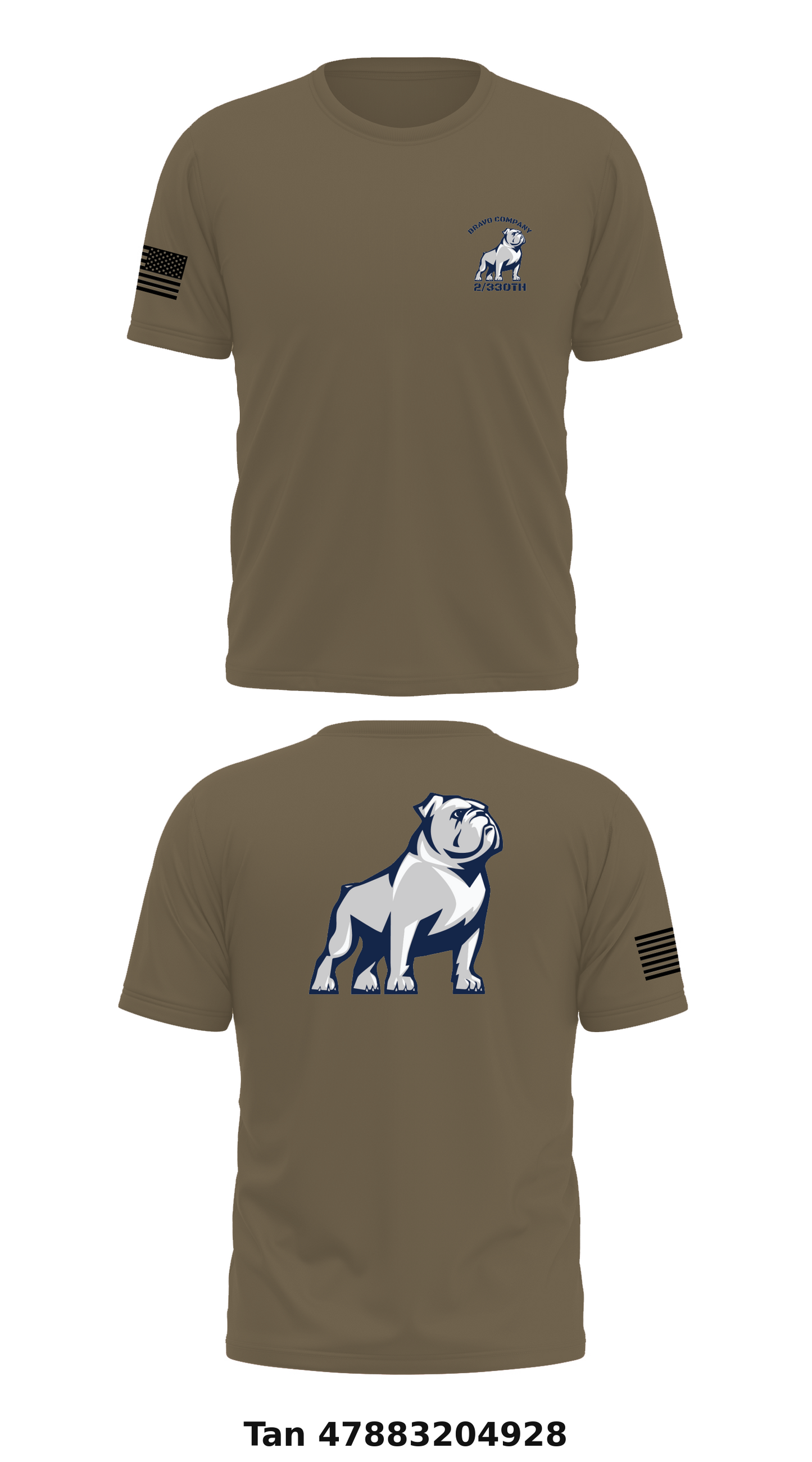 Bravo company 2/330th Store 1 Core Men's SS Performance Tee - 47883204928