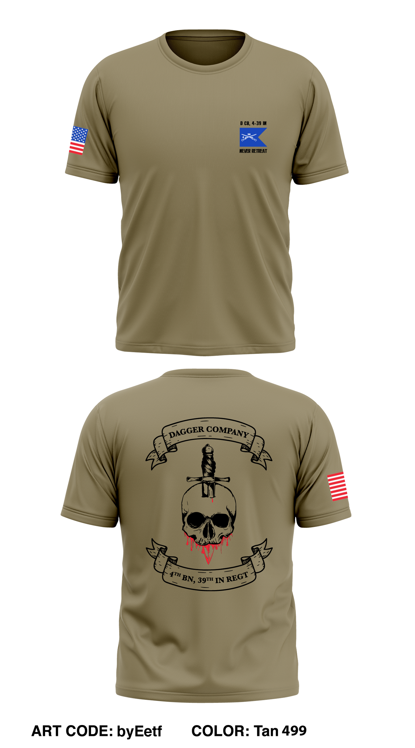 D CO, 4-39 IN Store 1 Core Men's SS Performance Tee - byEetf