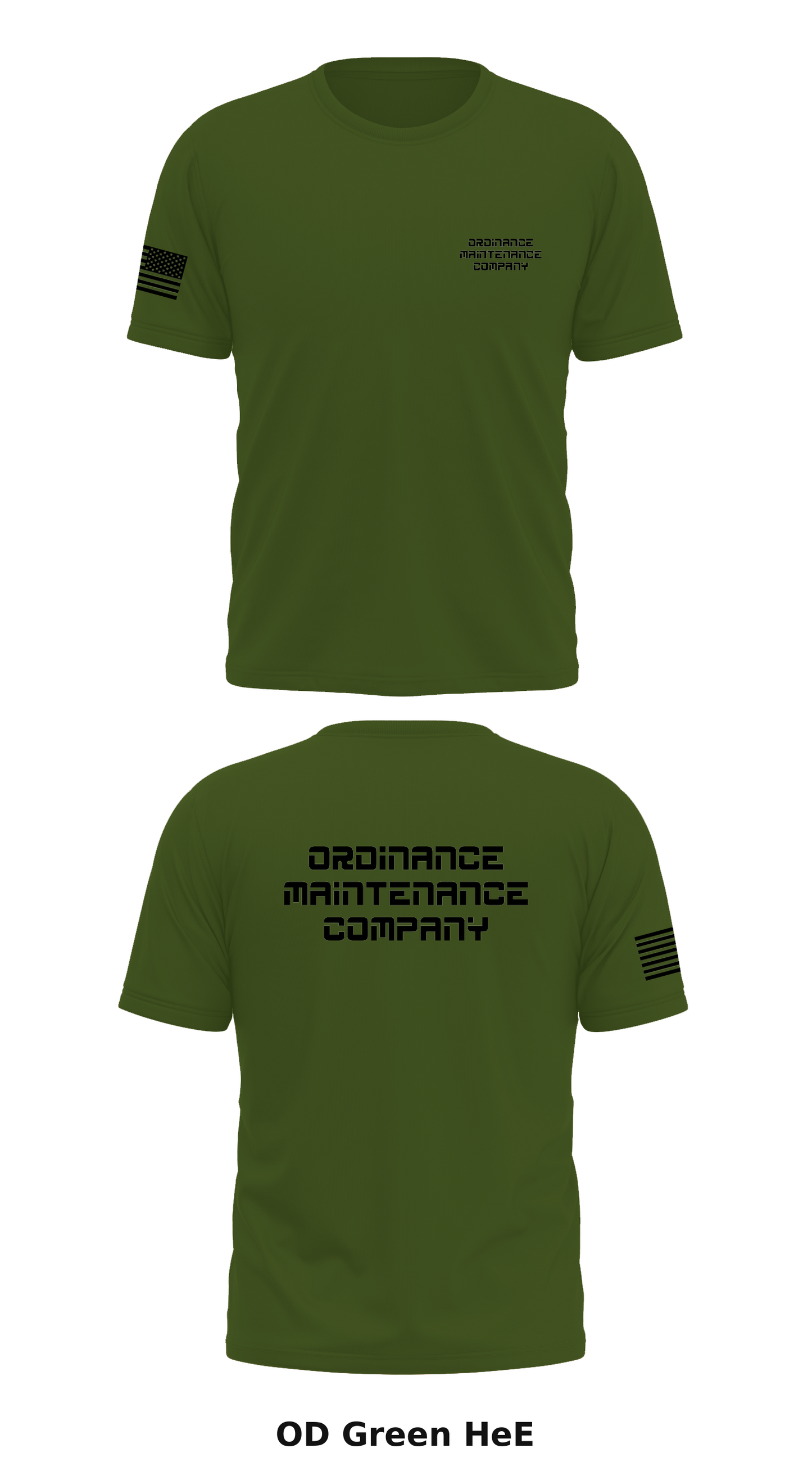 Ordinance Maintenance Company Store 1 Core Men's SS Performance Tee - HeE