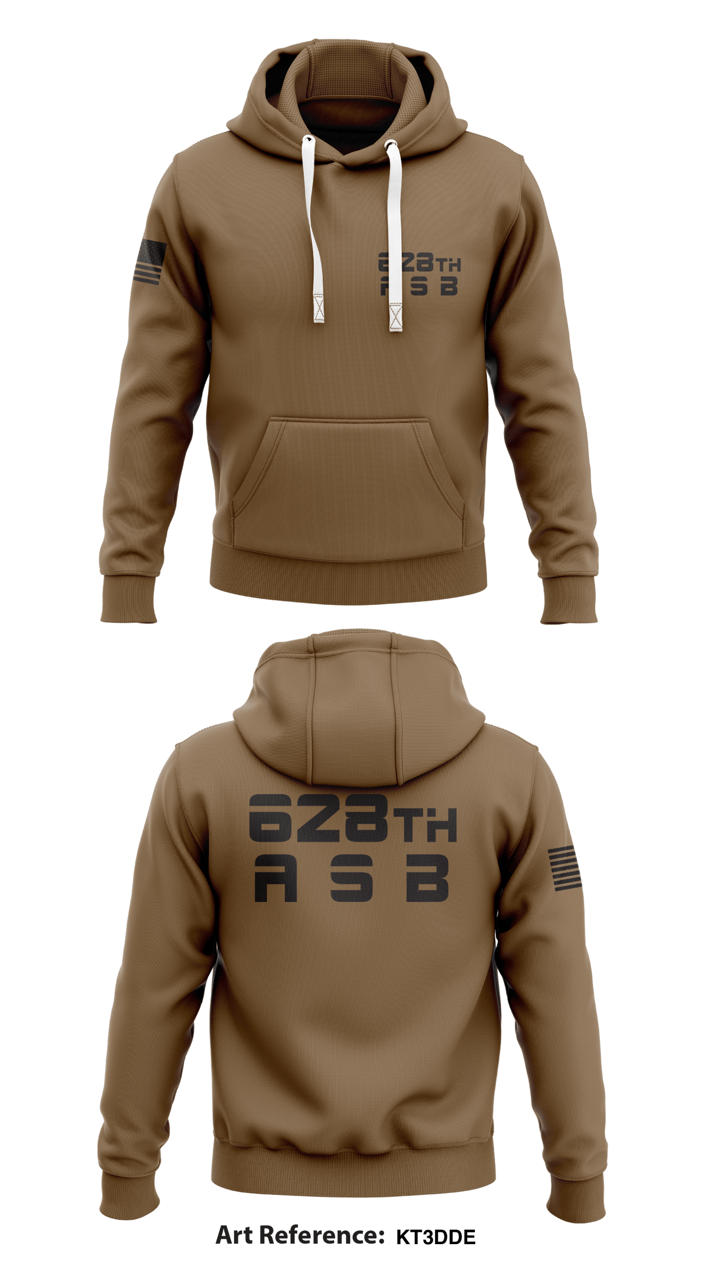 628th ASB Store 1 Core Men's Hooded Performance Sweatshirt - KT3dDe