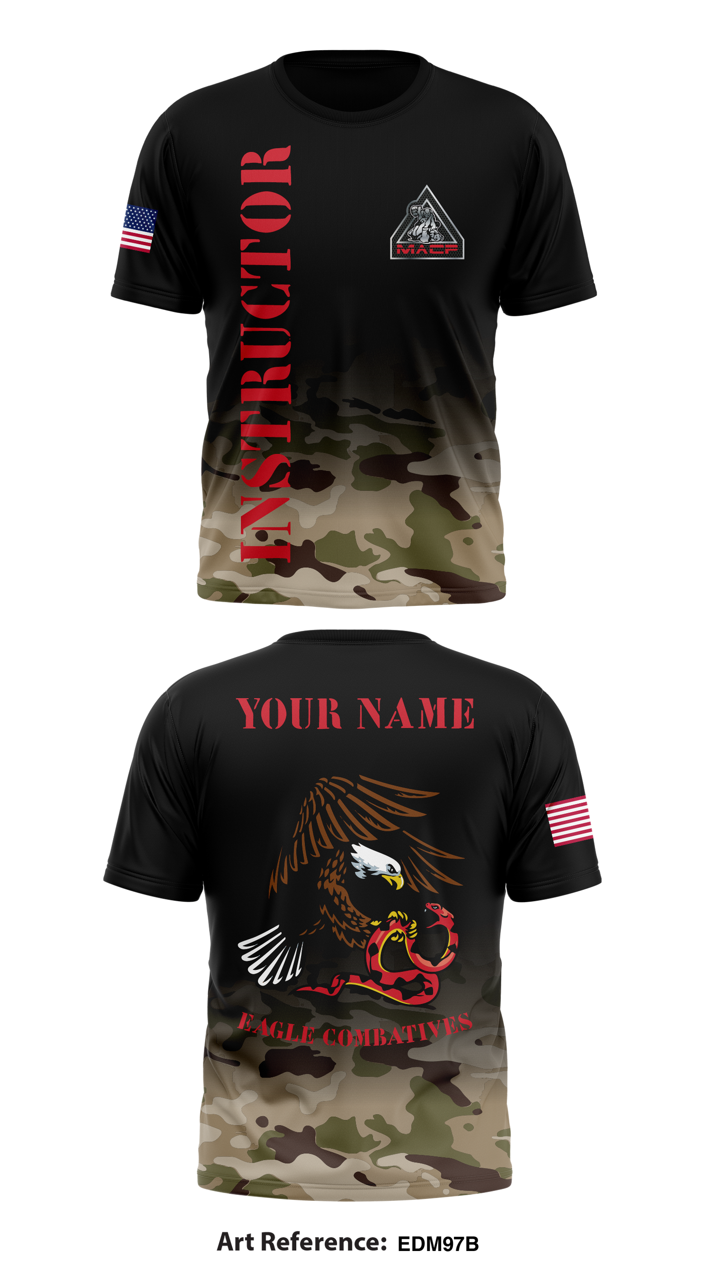 Echo Company, 266th QM BN Store 1 Core Men's SS Performance Tee - EdM97B