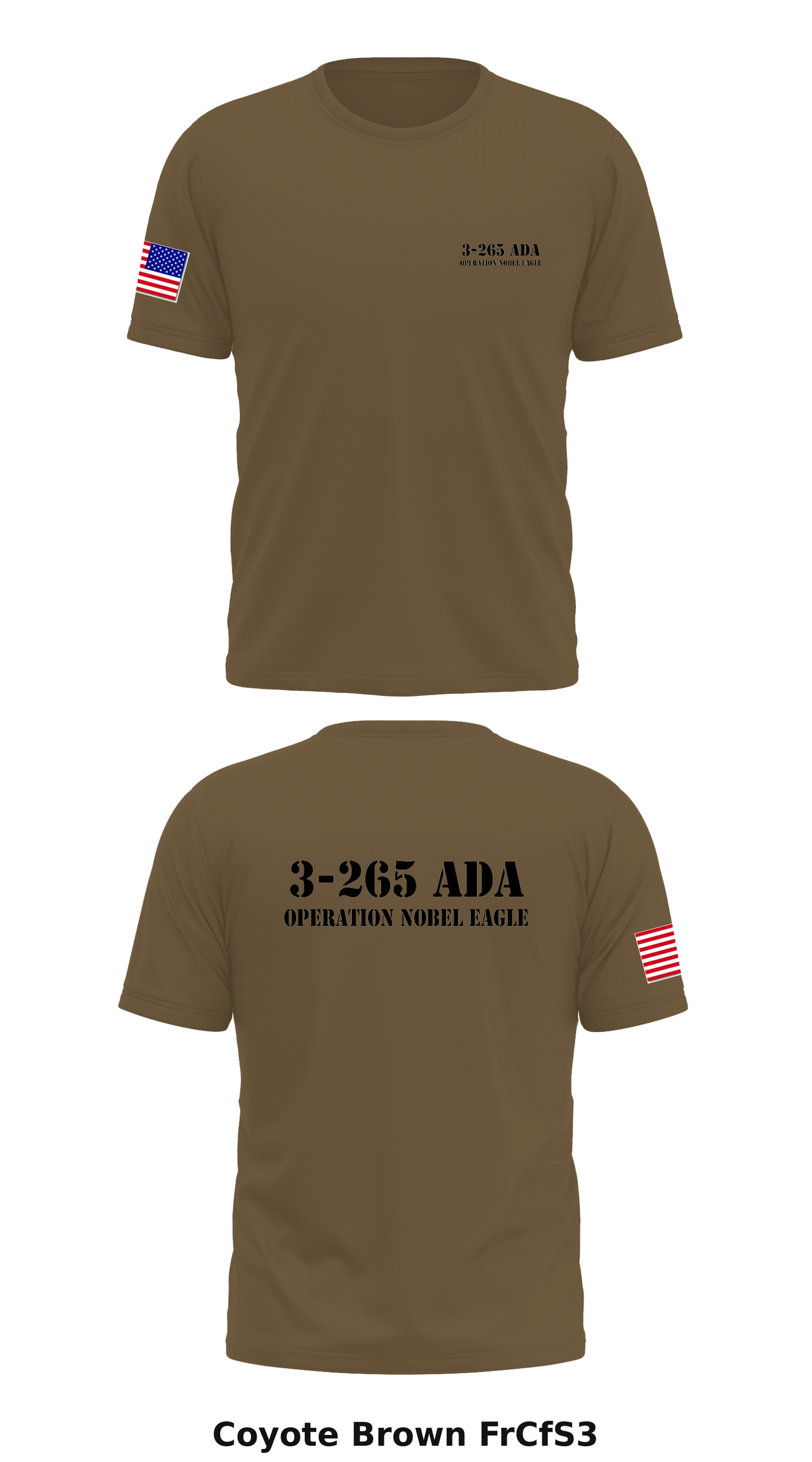 3-265 ada Store 1 Core Men's SS Performance Tee - FrCfS3