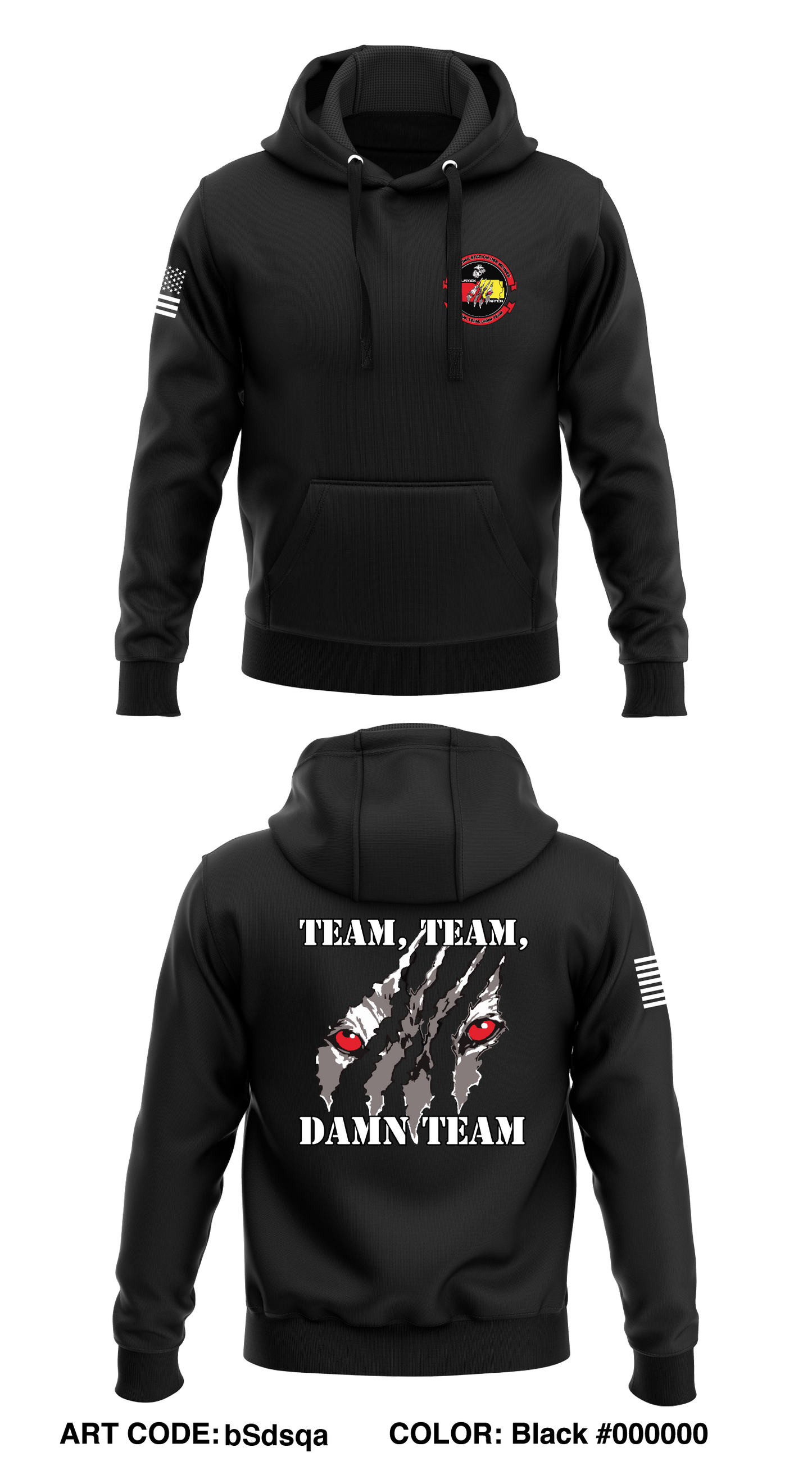 Recruiting Station Des Moines Store 1 Core Men's Hooded Performance Sweatshirt - bSdsqa