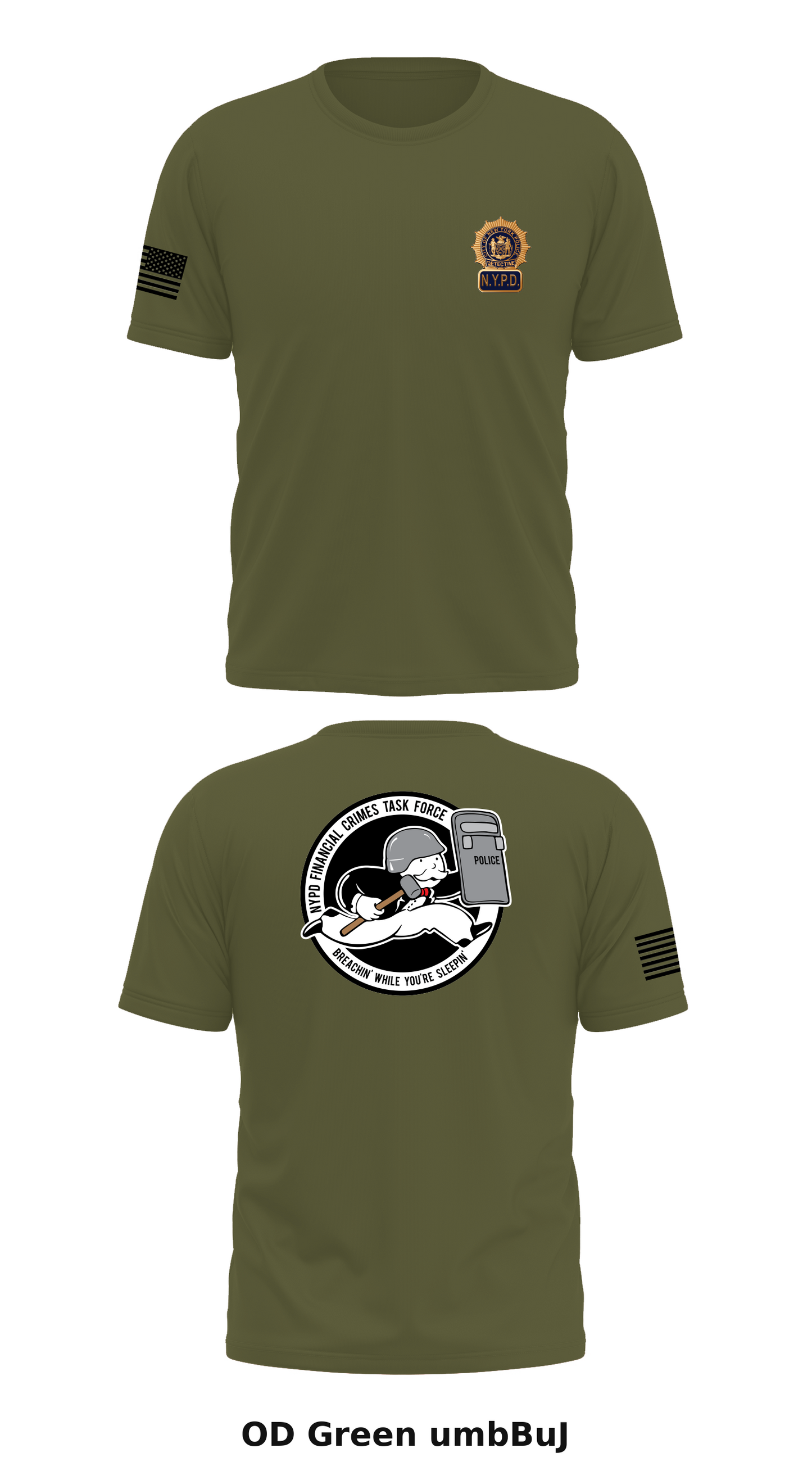 Financial Crimes Store 1 Core Men's SS Performance Tee - umbBuJ