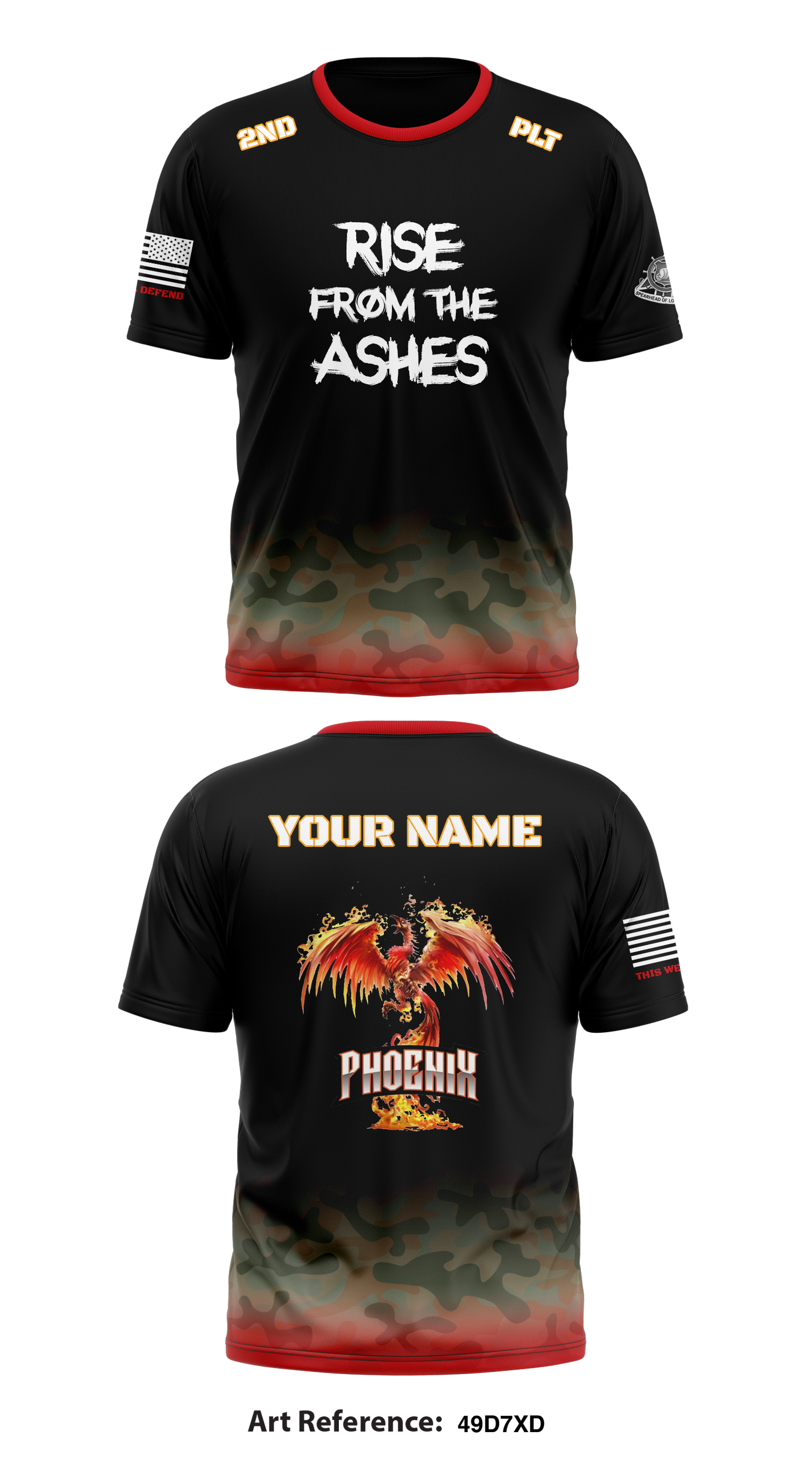 2ND PLT Phoenix Store 1 Core Men's SS Performance Tee - 49d7xd