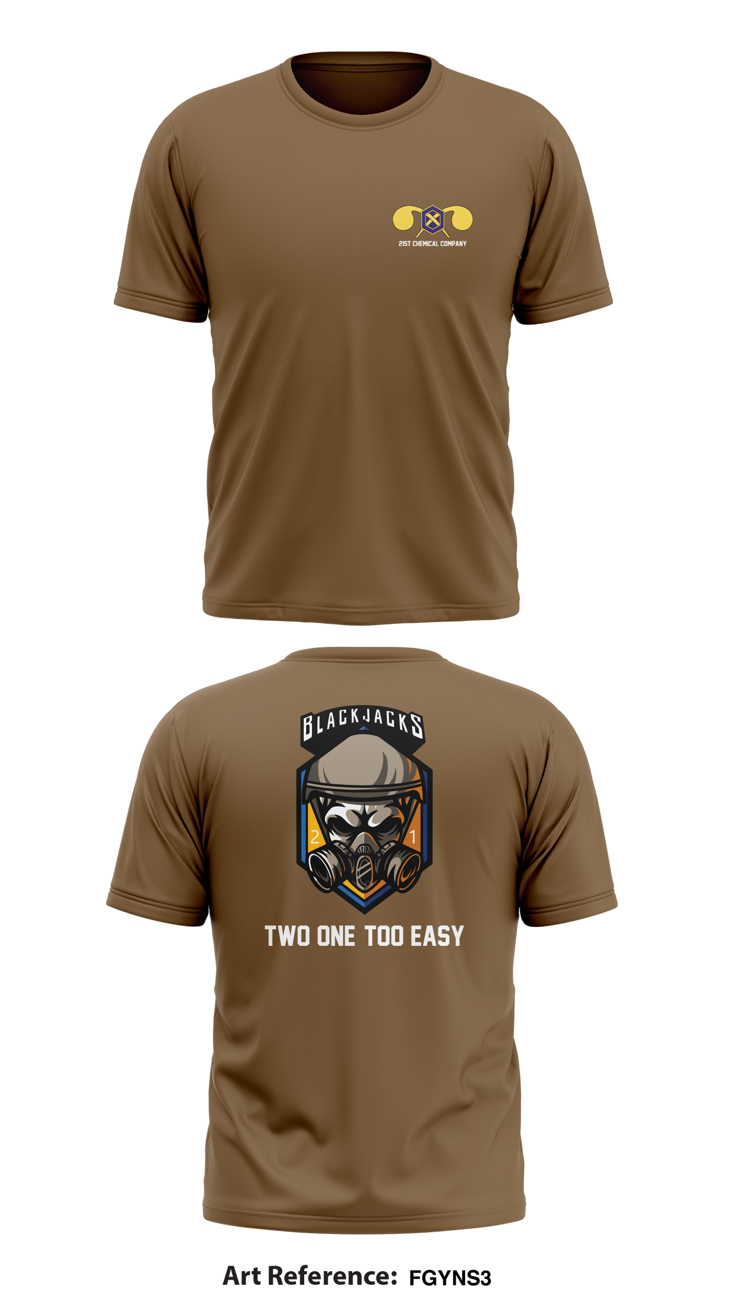 21st Chemical Company Store 1 Core Men's SS Performance Tee - fgYNs3