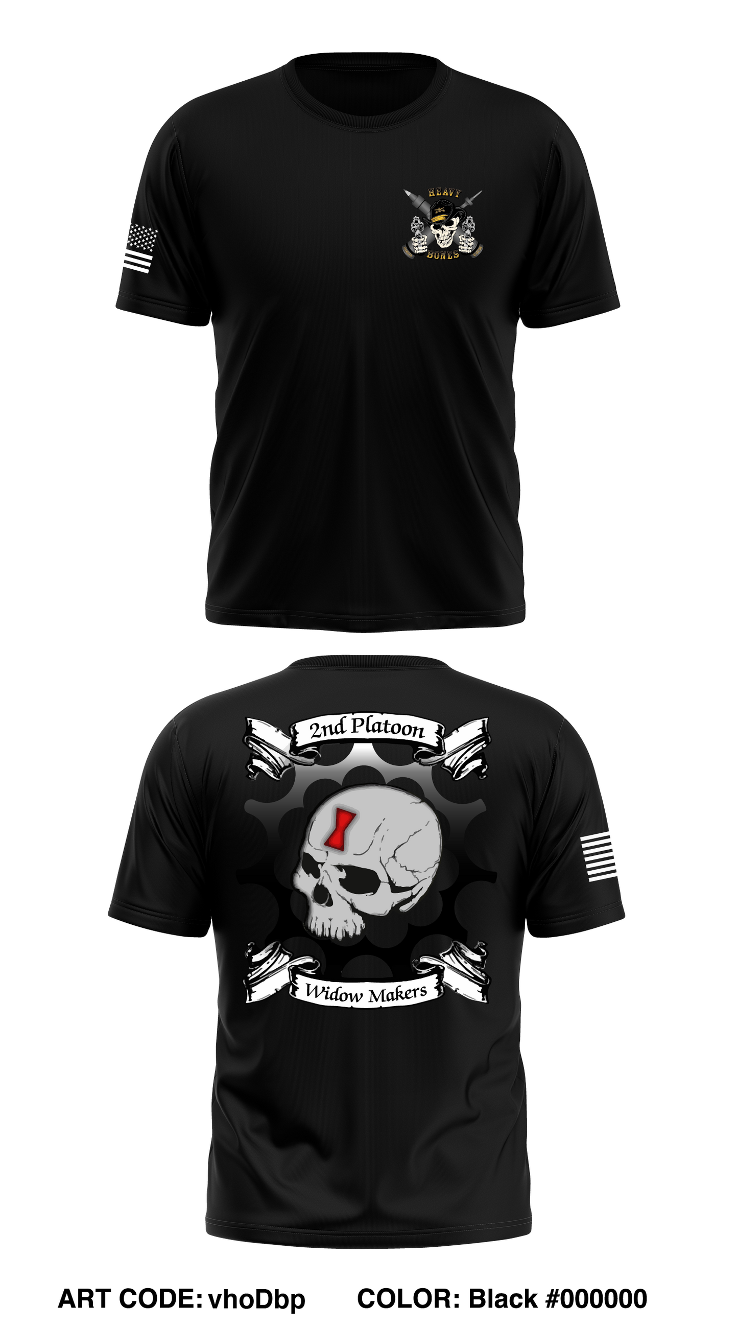 2ND PLT D. Co, 6-9 CAV, 3ABCT, 1CD Store 1 Core Men's SS Performance Tee - vhoDbp