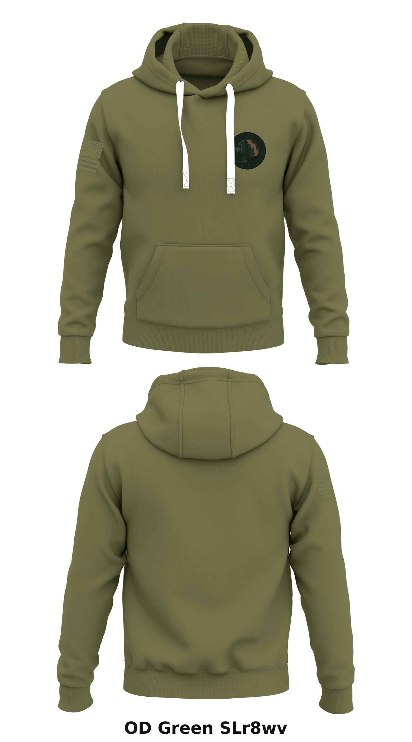 HAMILTON SWAT Store 1 Core Men's Hooded Performance Sweatshirt - SLr8wv