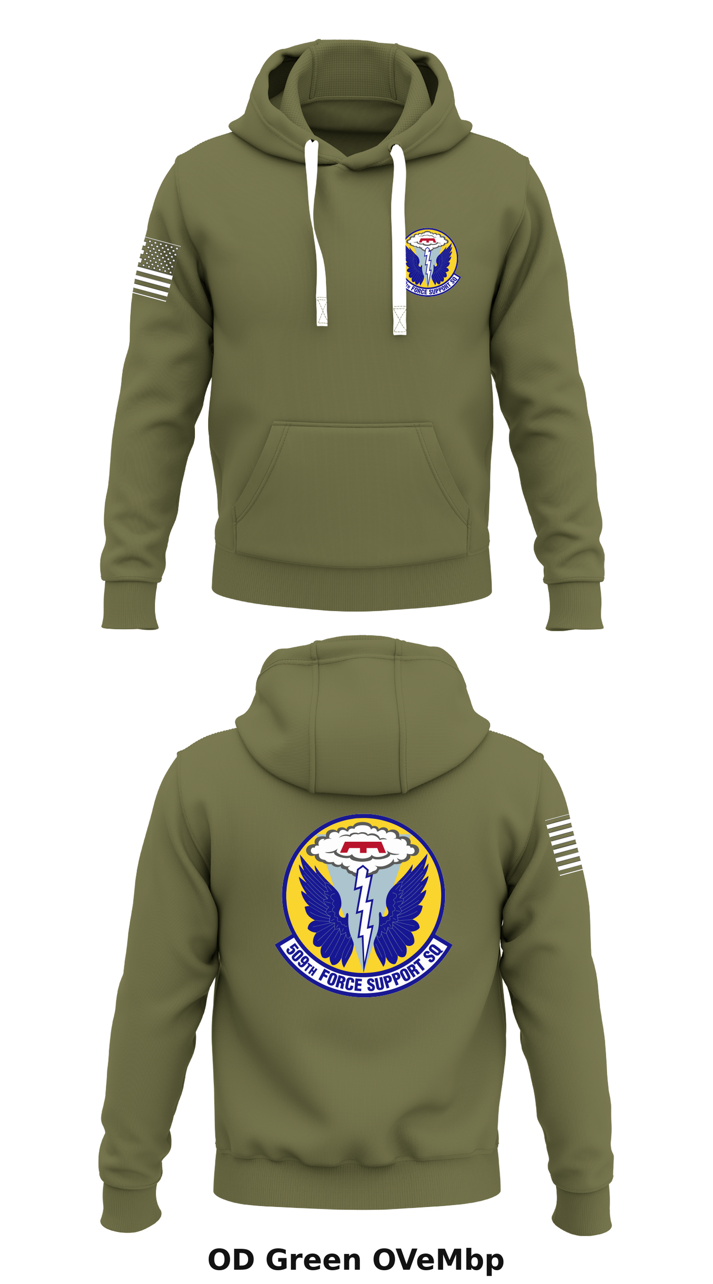 59th FSS Store 1 Core Men's Hooded Performance Sweatshirt - OVeMbp