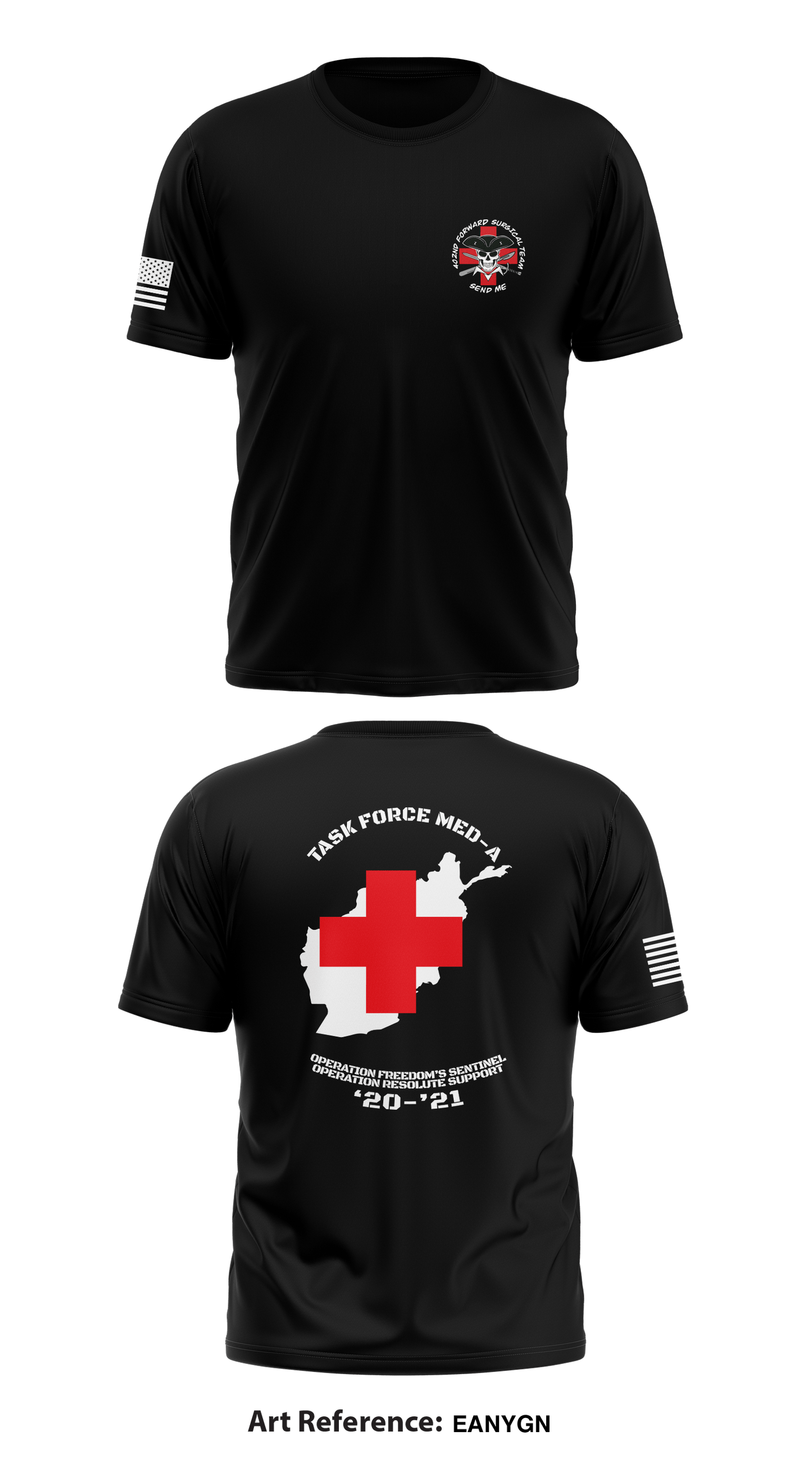 402nd FST Store 1 Core Men's SS Performance Tee - eaNYgN