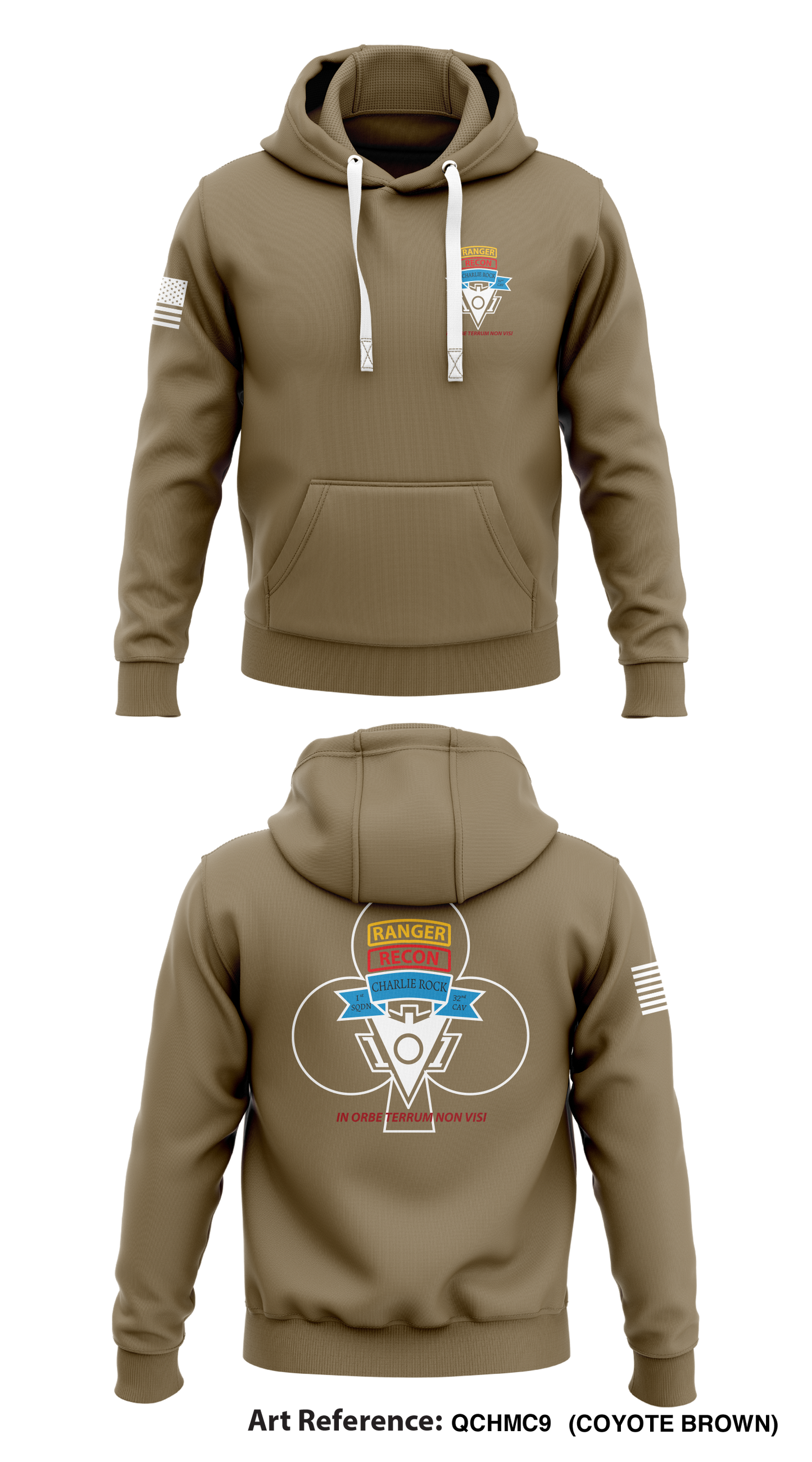1-32 cav Charlie troop Store 1 Core Men's Hooded Performance Sweatshirt - QChMc9