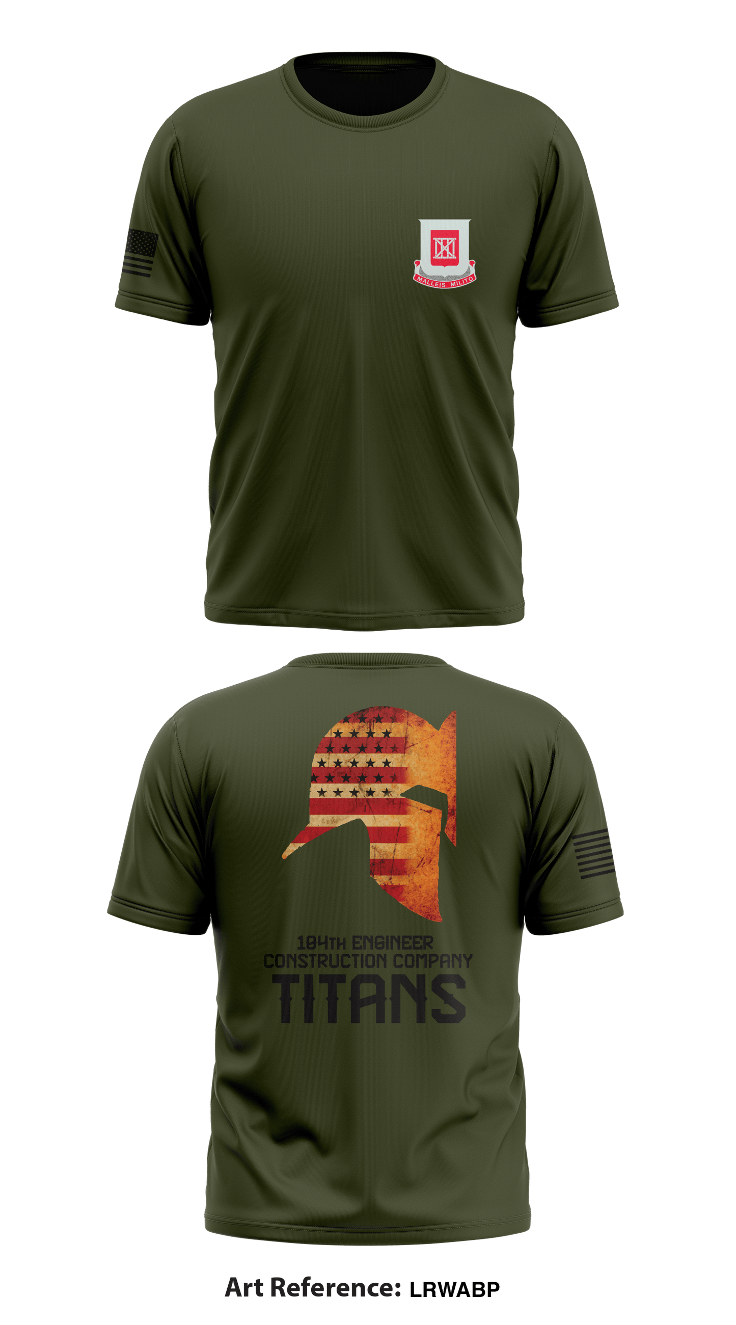 104th ECC Store 1 Core Men's SS Performance Tee - LrwaBp