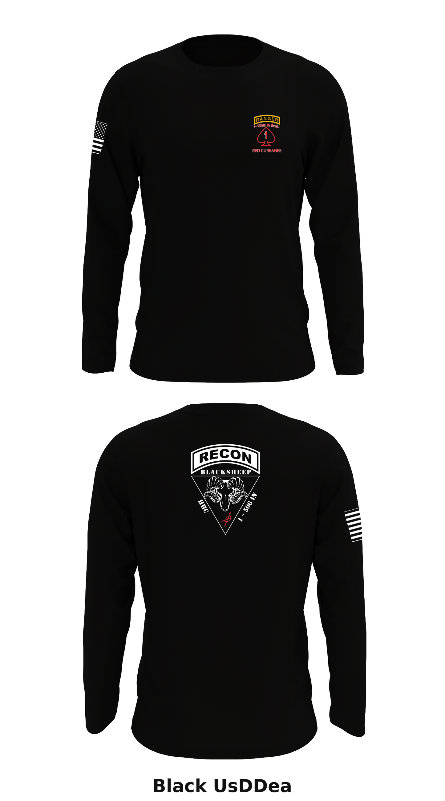 Blacksheep 1-506th Store 1 Core Men's LS Performance Tee - UsDDea