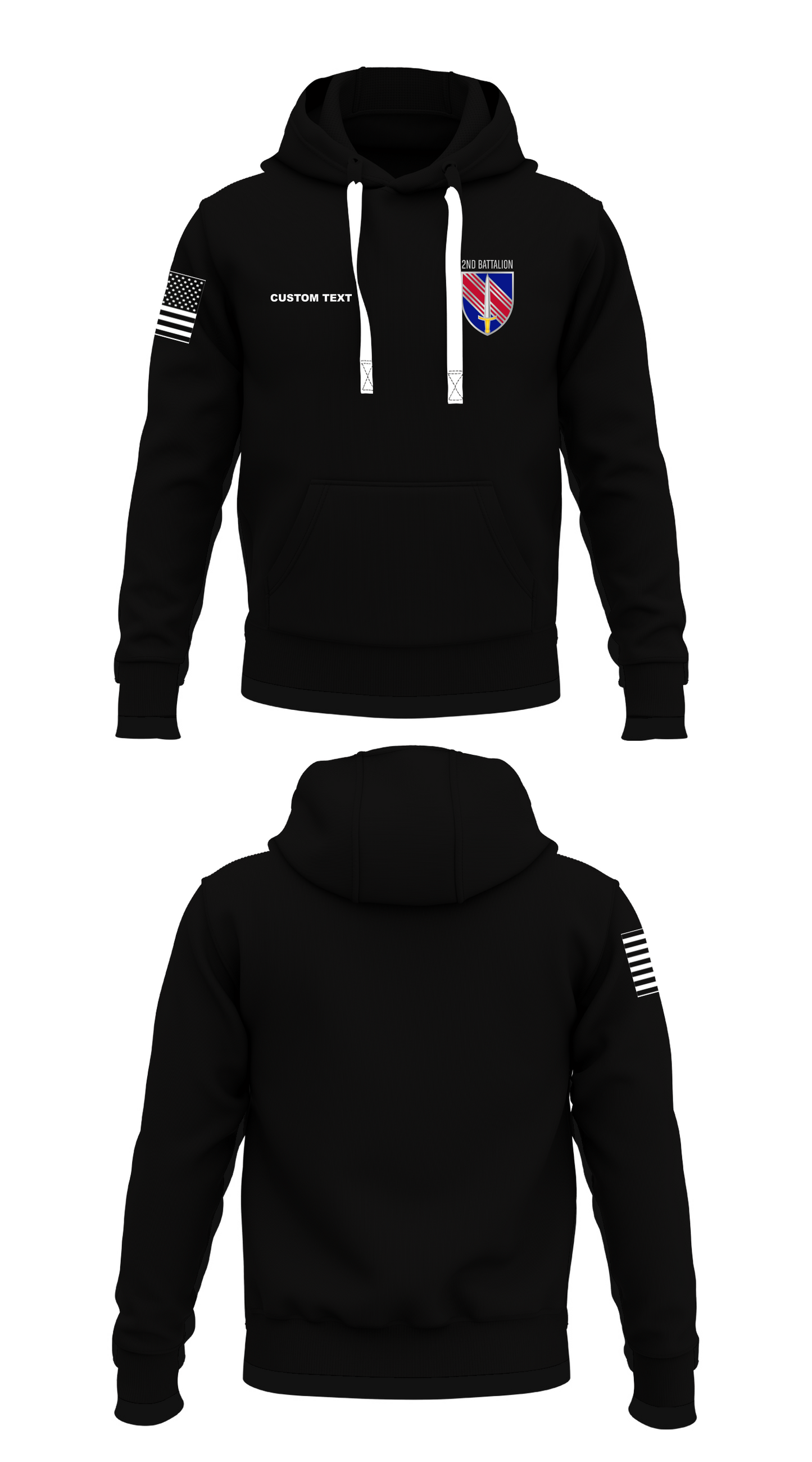 2ND SFAB Store 2 Core Men's Hooded Performance Sweatshirt - 67005621356
