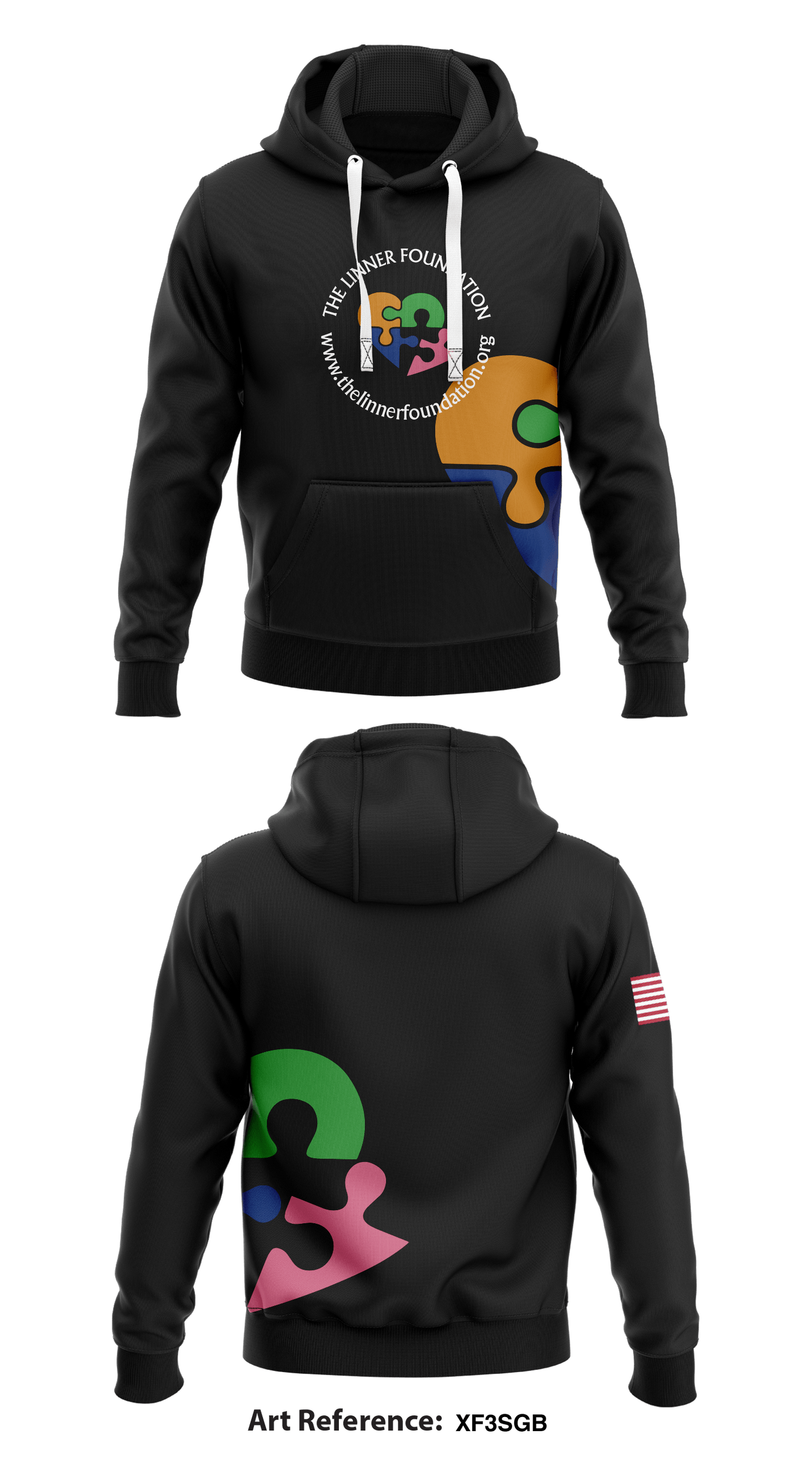 LINNER Store 1 Core Men's Hooded Performance Sweatshirt - Xf3sGB
