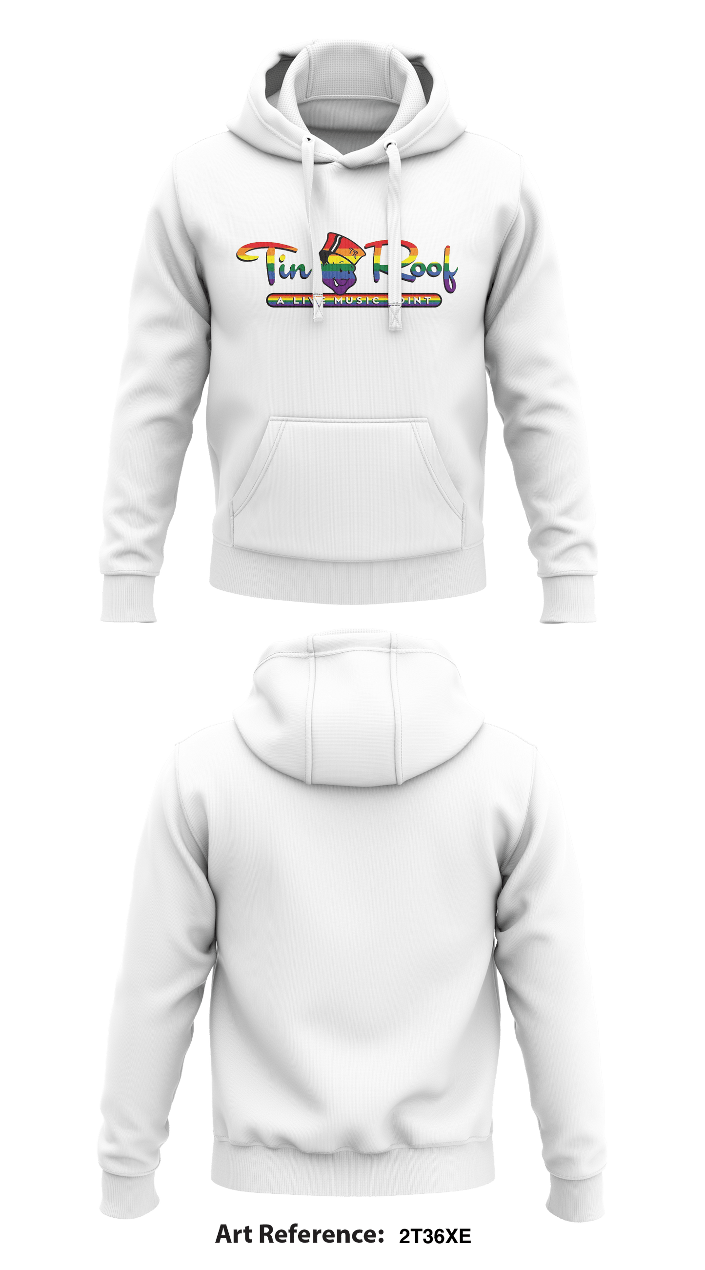 Tin Roof Store 1 Core Men's Hooded Performance Sweatshirt - 2t36Xe