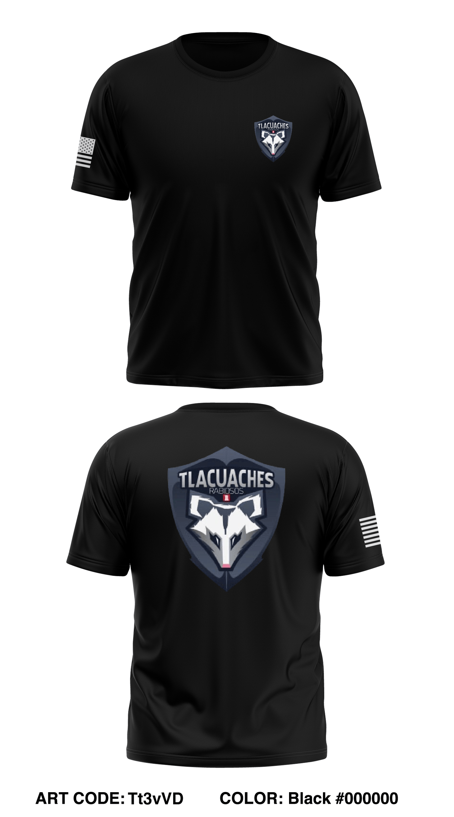 Tlacuaches Store 1 Core Men's SS Performance Tee - Tt3vVD