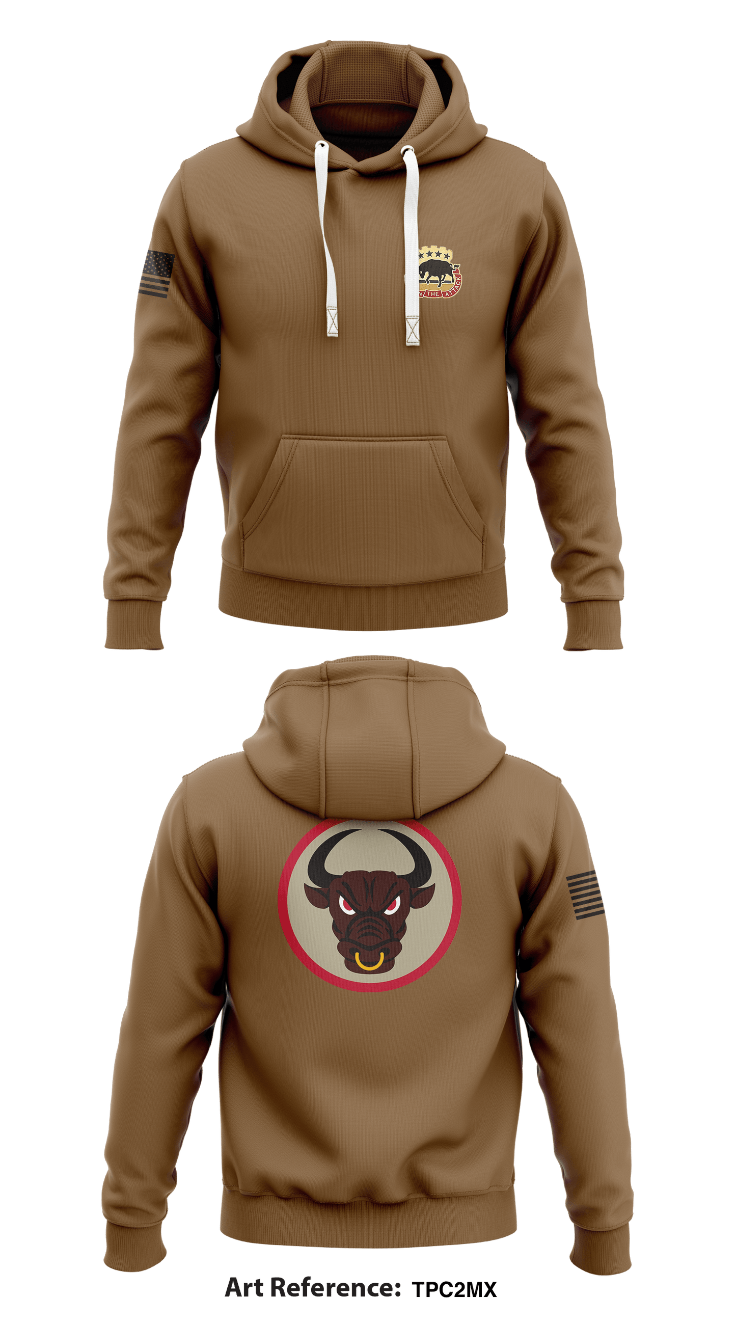 518th Sustainment Brigade Store 1 Core Men's Hooded Performance Sweatshirt - tPc2mX