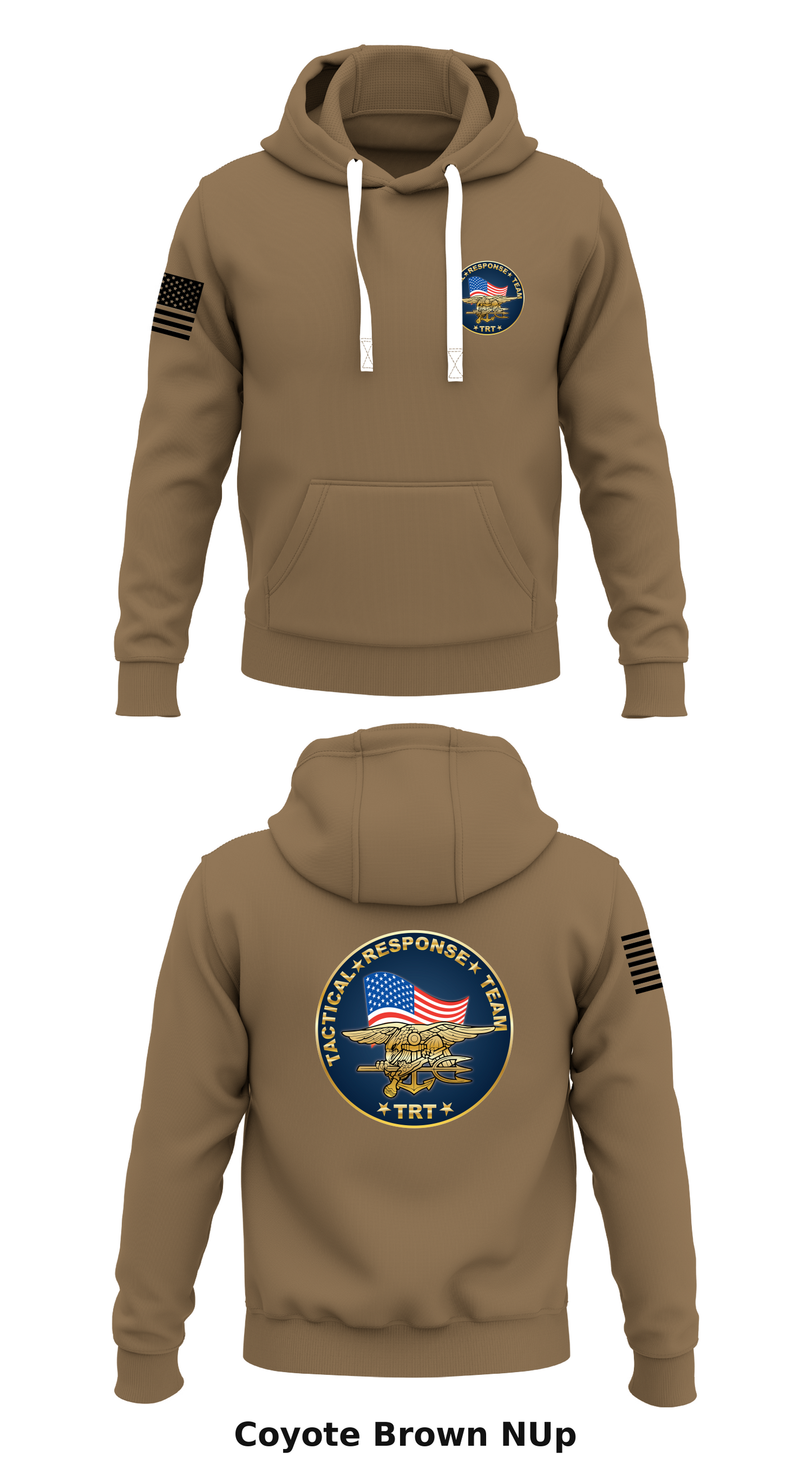 Tactical Response Team Store 1 Core Men's Hooded Performance Sweatshirt - NUp