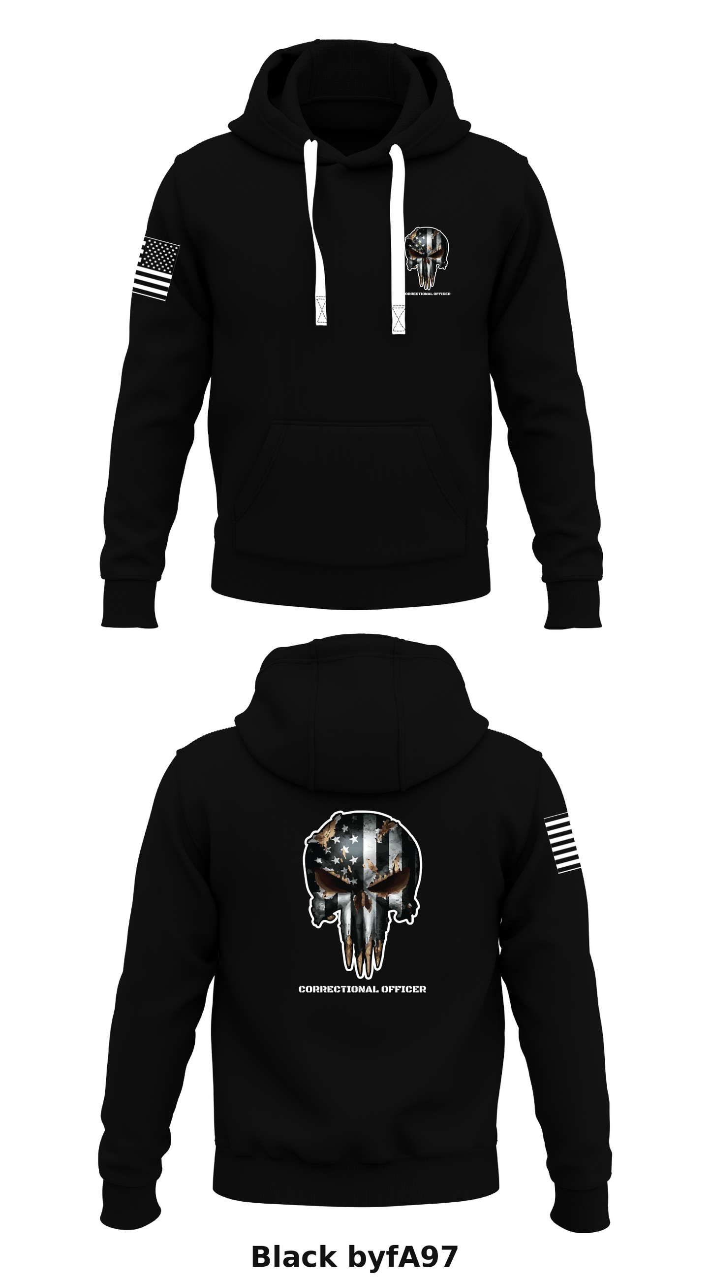 Correctional Officer Store 1 Core Men's Hooded Performance Sweatshirt - byfA97