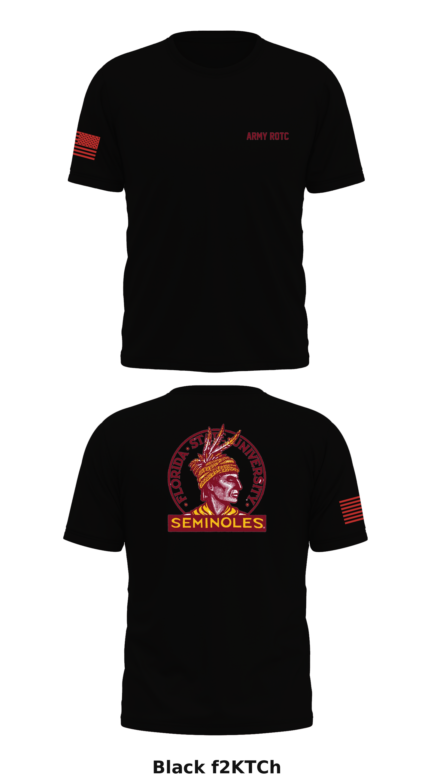 FSU Army ROTC, Seminole BN, 6th B Store 1 Core Men's SS Performance Tee - f2KTCh