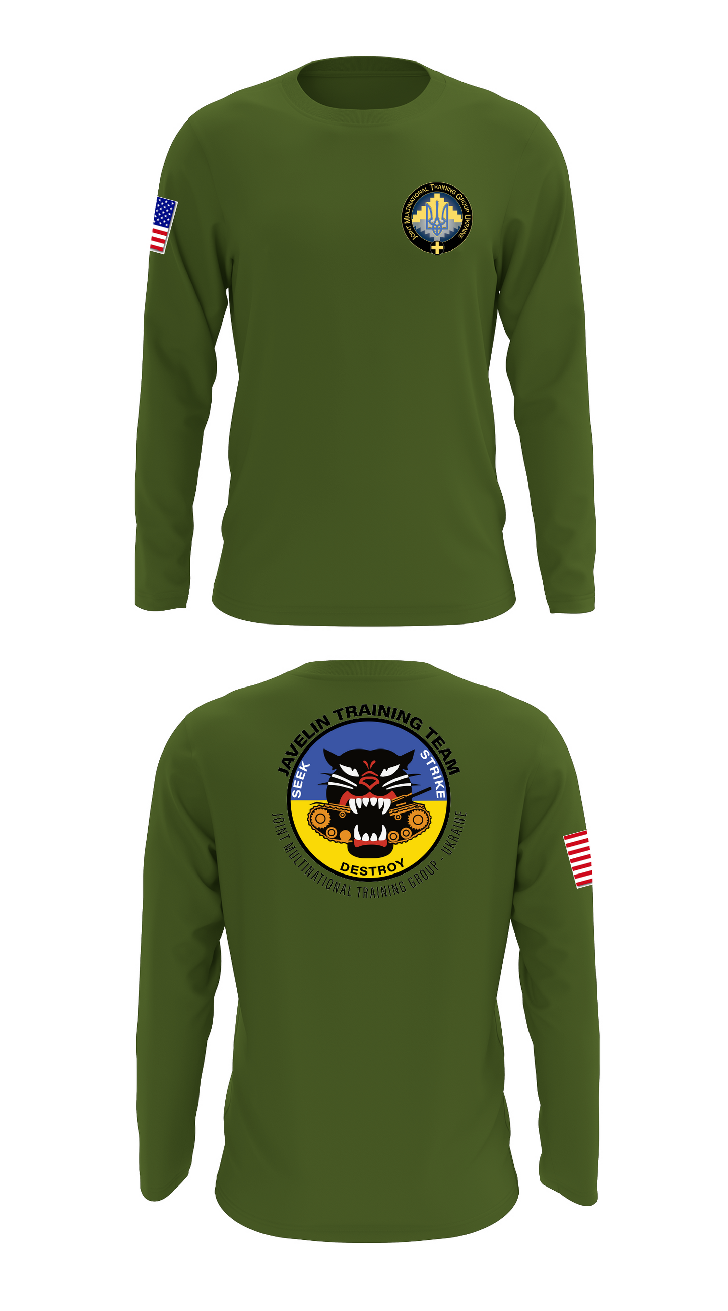 33rd IBCT Store 1 Core Men's LS Performance Tee - 91211576910